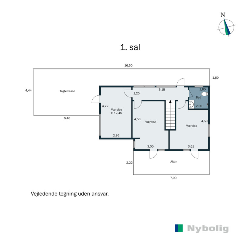 Plantegninger billede af Hovmarksvej 49, 2920 Charlottenlund
