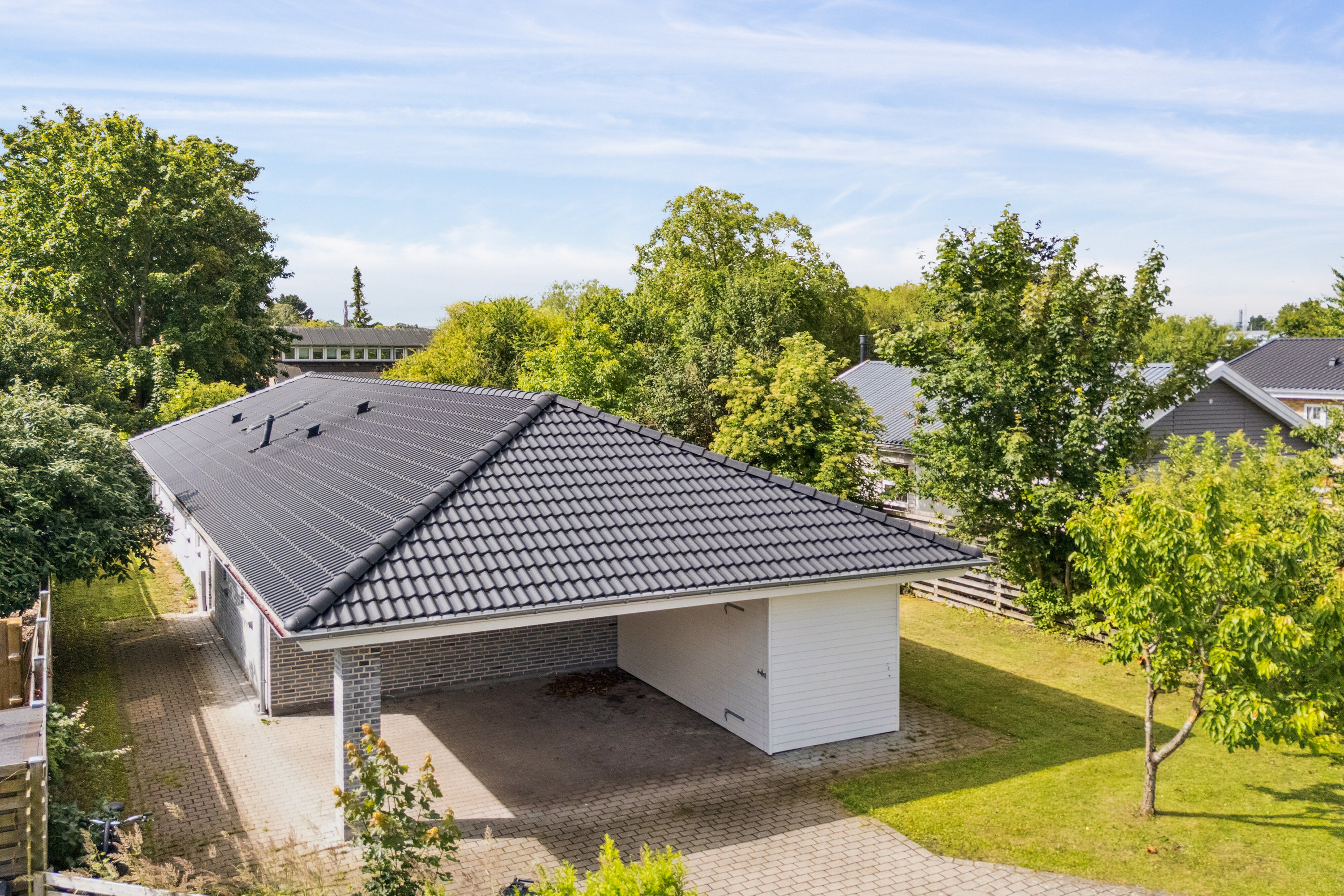 Miniaturebillede 1: luftfoto. Billede af Bjerringbrovej 111, 2610 Rødovre