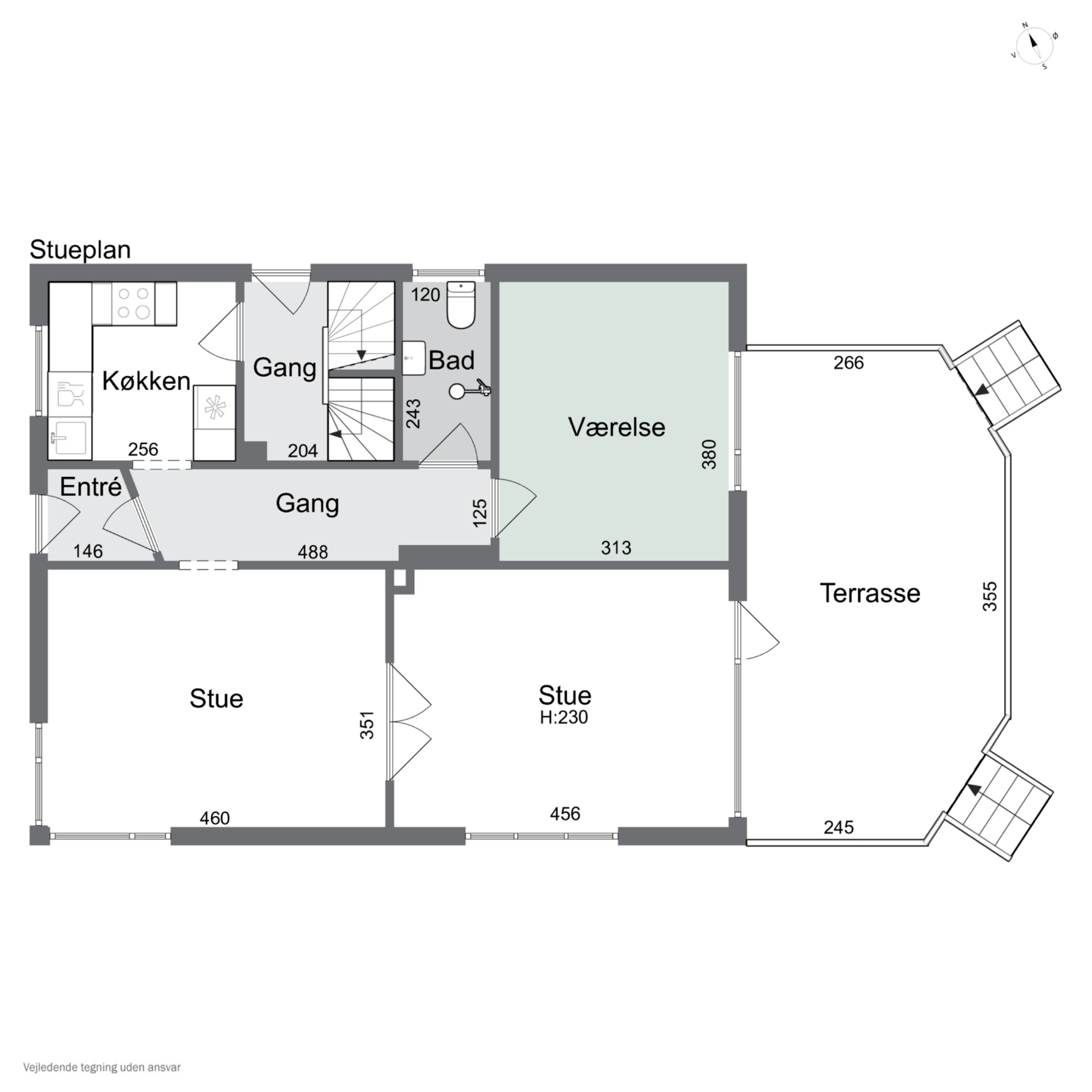 Plantegninger billede af Thykiersvej 16, Tingstrup, 7700 Thisted