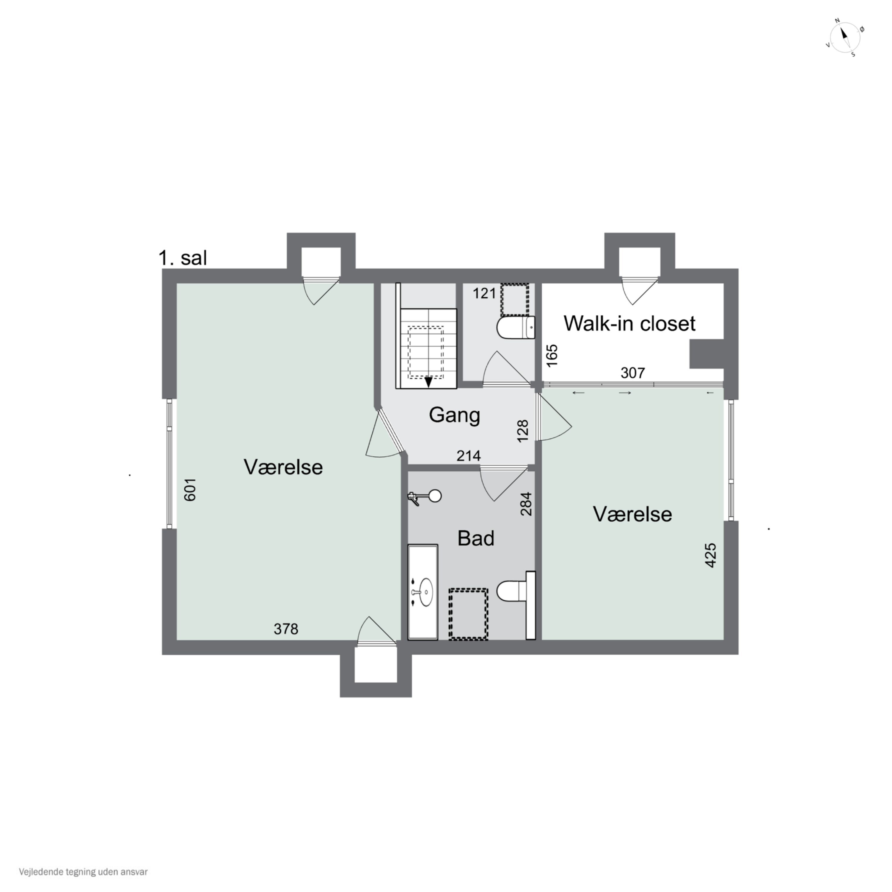 Plantegninger billede af Thykiersvej 16, Tingstrup, 7700 Thisted