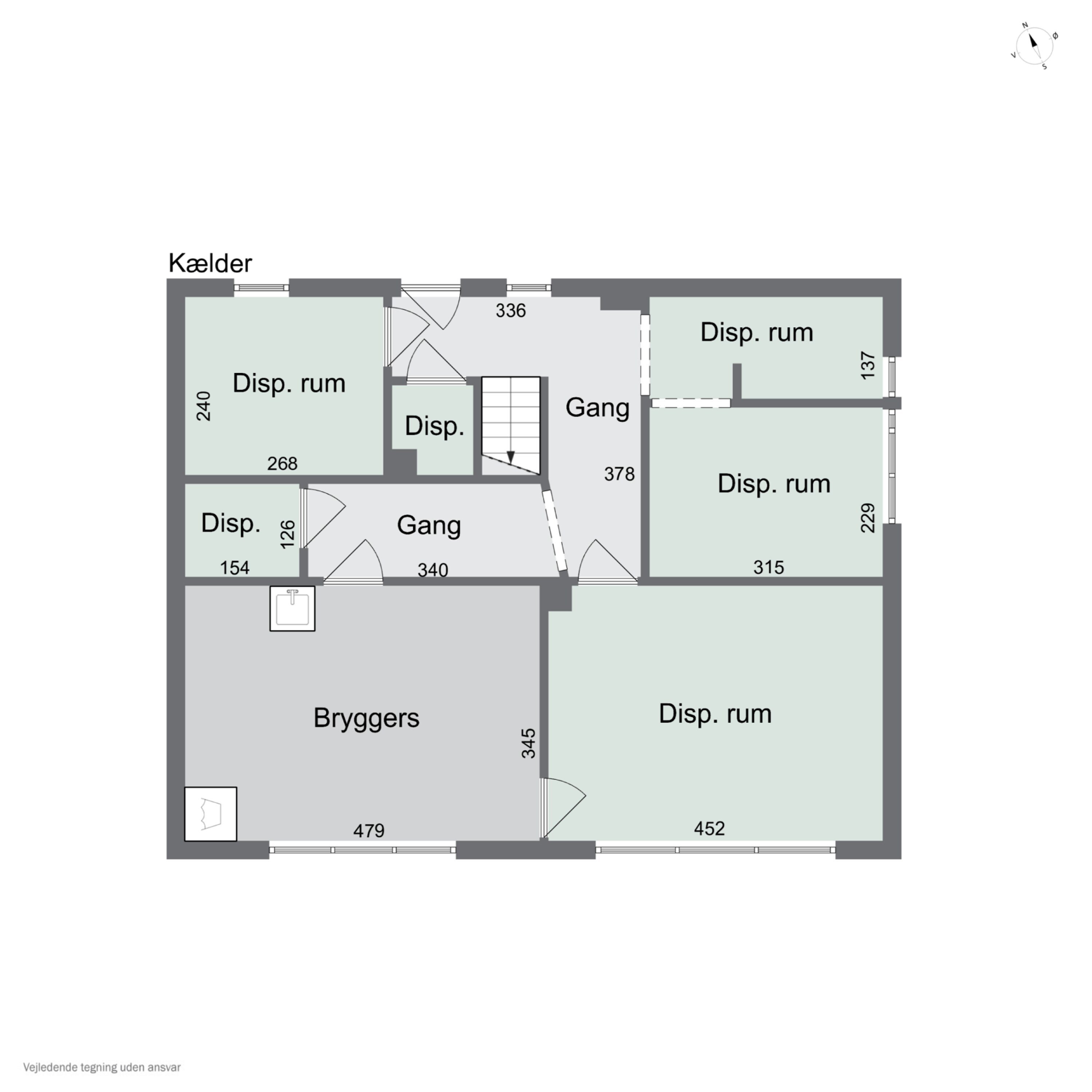 Plantegninger billede af Thykiersvej 16, Tingstrup, 7700 Thisted