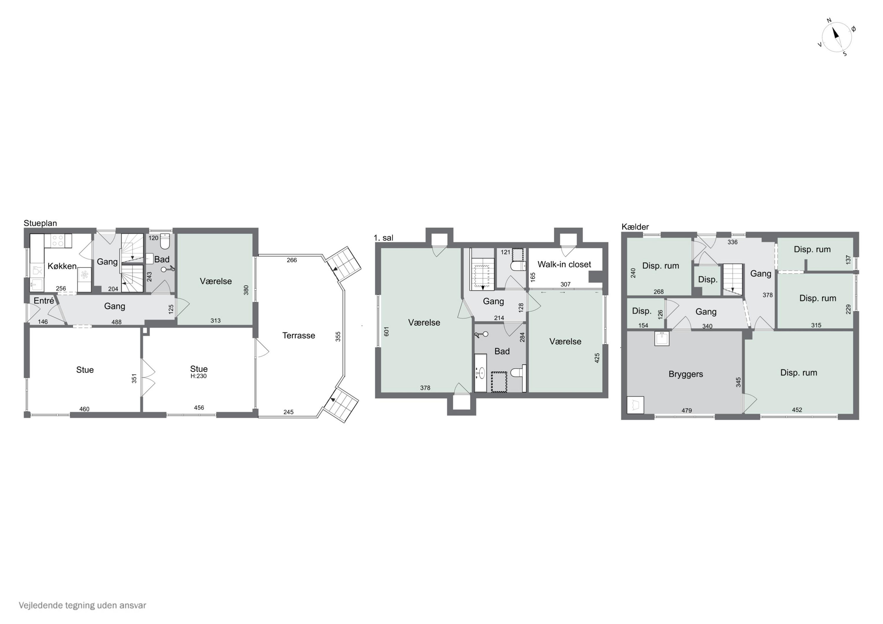 Plantegninger billede af Thykiersvej 16, Tingstrup, 7700 Thisted