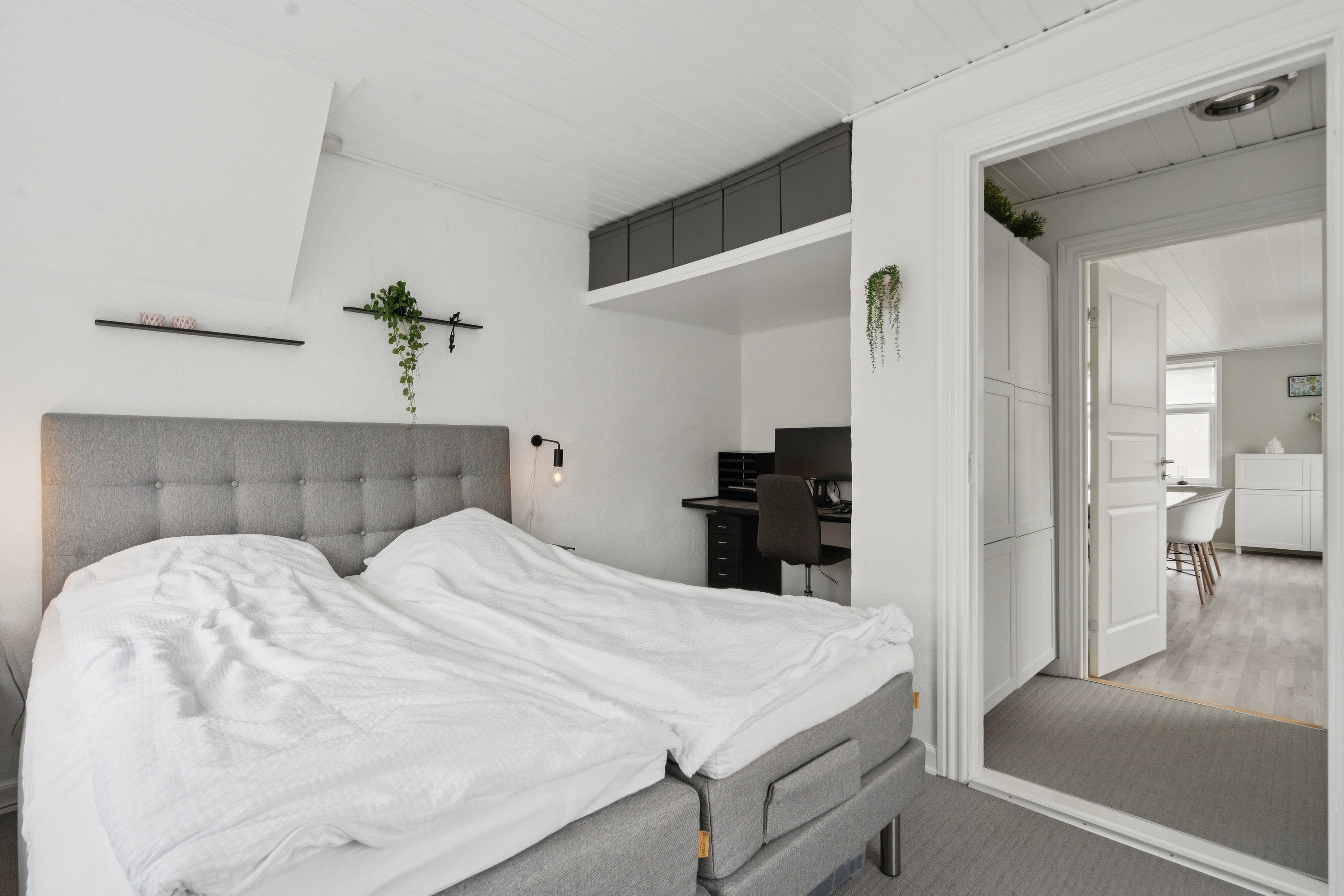 Fremhævet soveværelse billede i fuldskærmstilstand. Billede af Skolegade 5, Sdr Hygum, 6630 Rødding