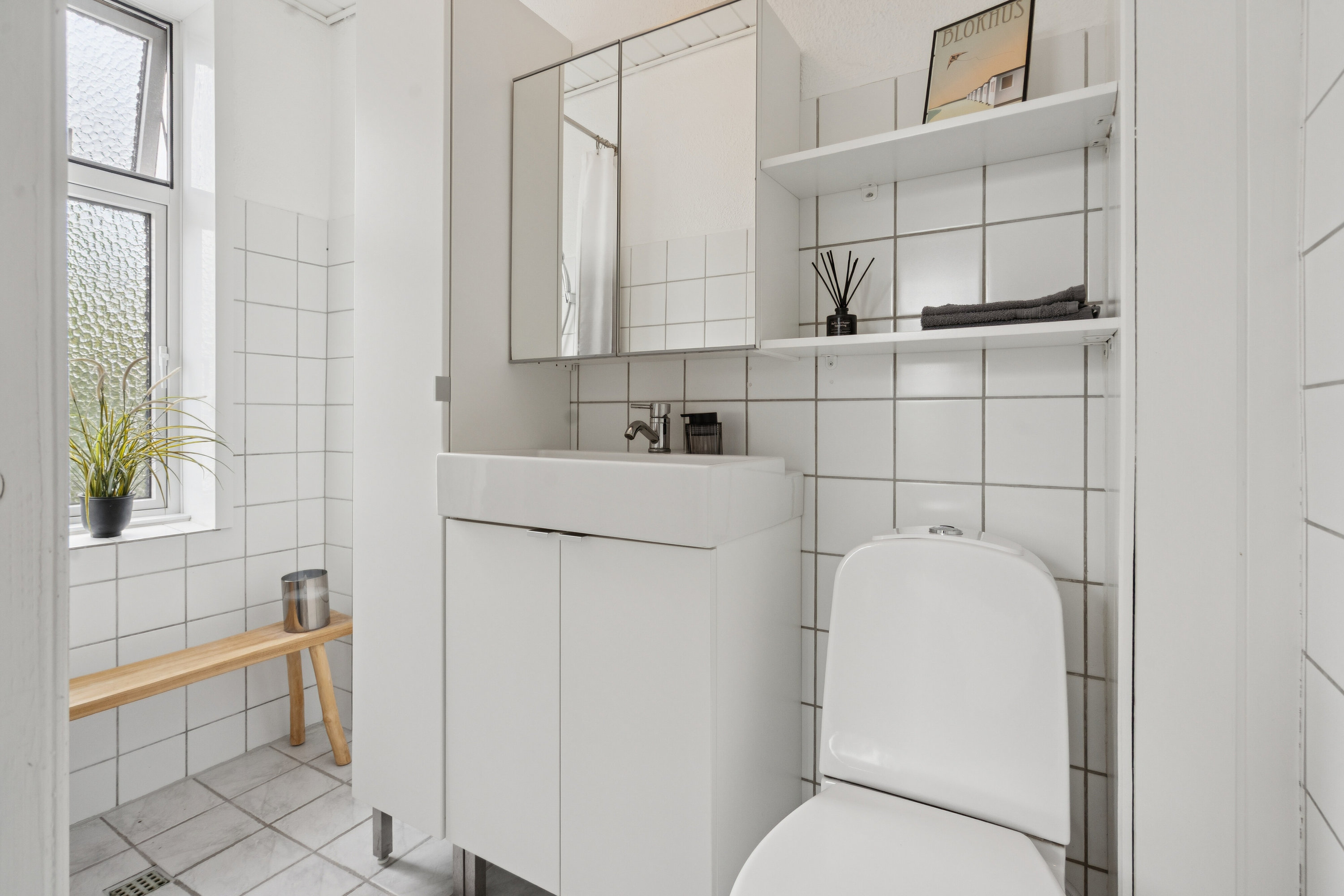 Fremhævet badeværelse billede i fuldskærmstilstand. Billede af Skolegade 5, Sdr Hygum, 6630 Rødding