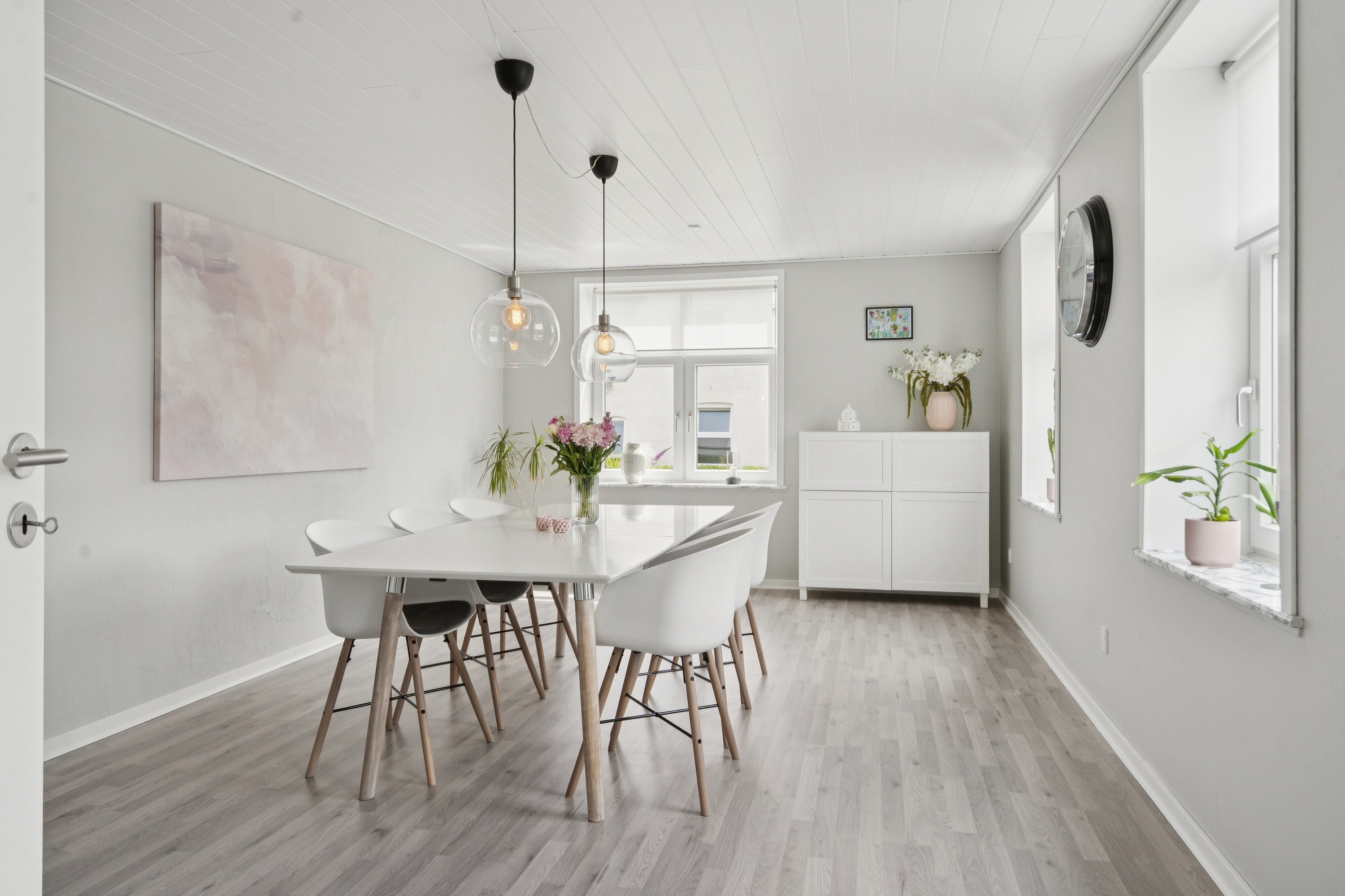 Fremhævet spisestue billede i fuldskærmstilstand. Billede af Skolegade 5, Sdr Hygum, 6630 Rødding