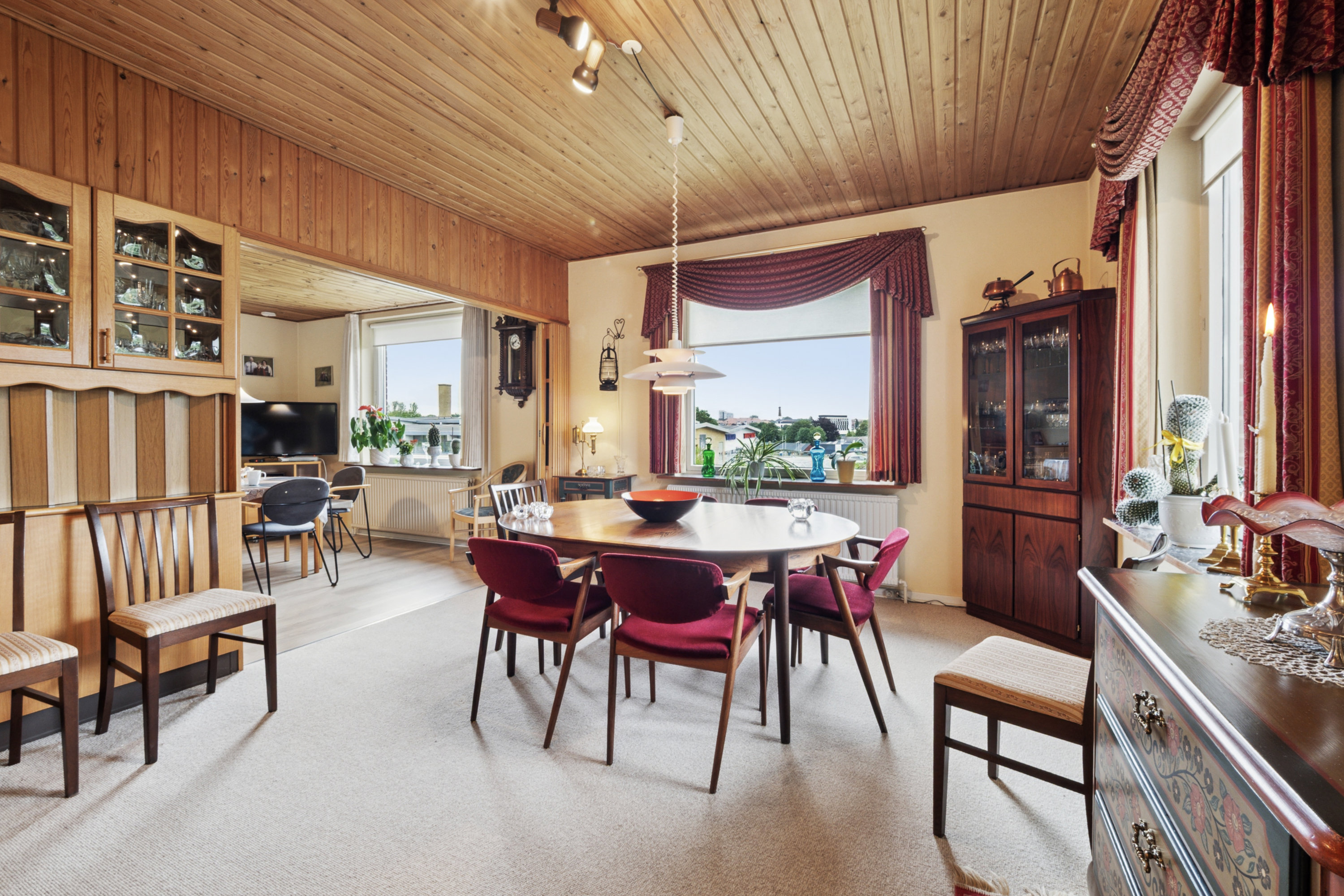 Fremhævet spisestue billede i fuldskærmstilstand. Billede af Holstebrovej 50, 8800 Viborg