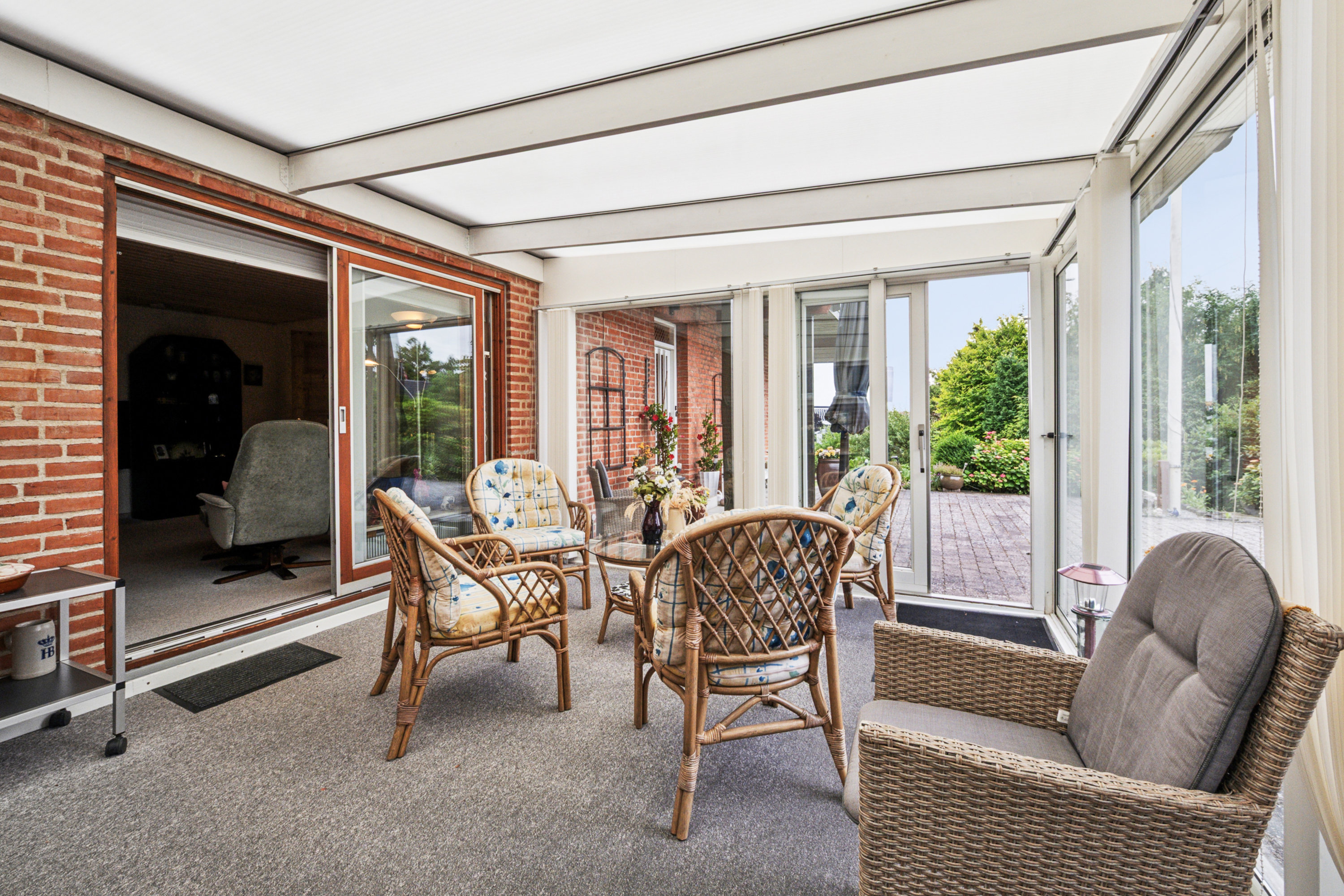 Fremhævet stue billede i fuldskærmstilstand. Billede af Holstebrovej 50, 8800 Viborg