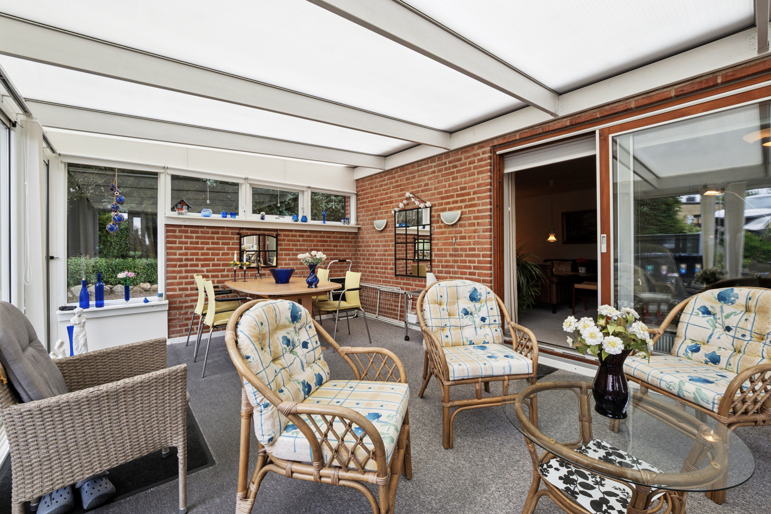 Fremhævet udestue billede i fuldskærmstilstand. Billede af Holstebrovej 50, 8800 Viborg