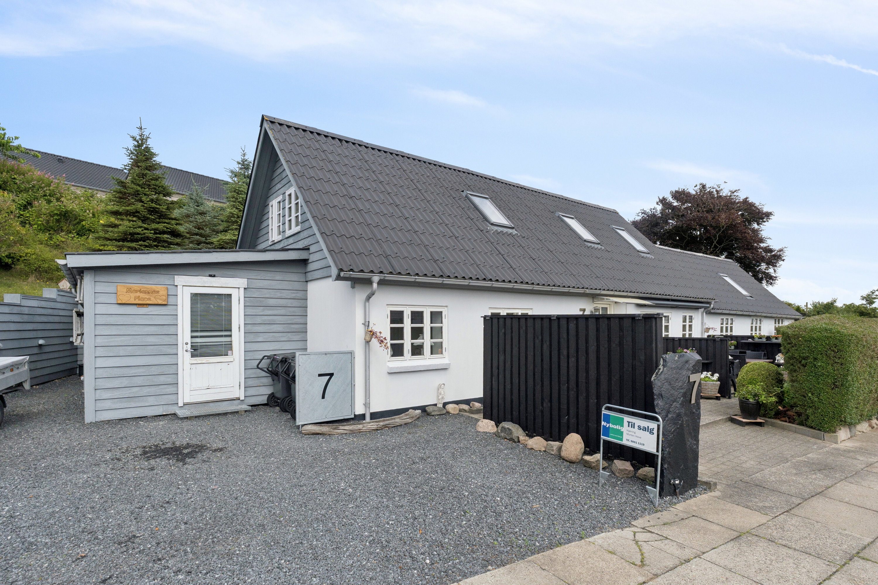 Fremhævet set fra vejen billede i fuldskærmstilstand. Billede af Kingosvej 7, 9800 Hjørring