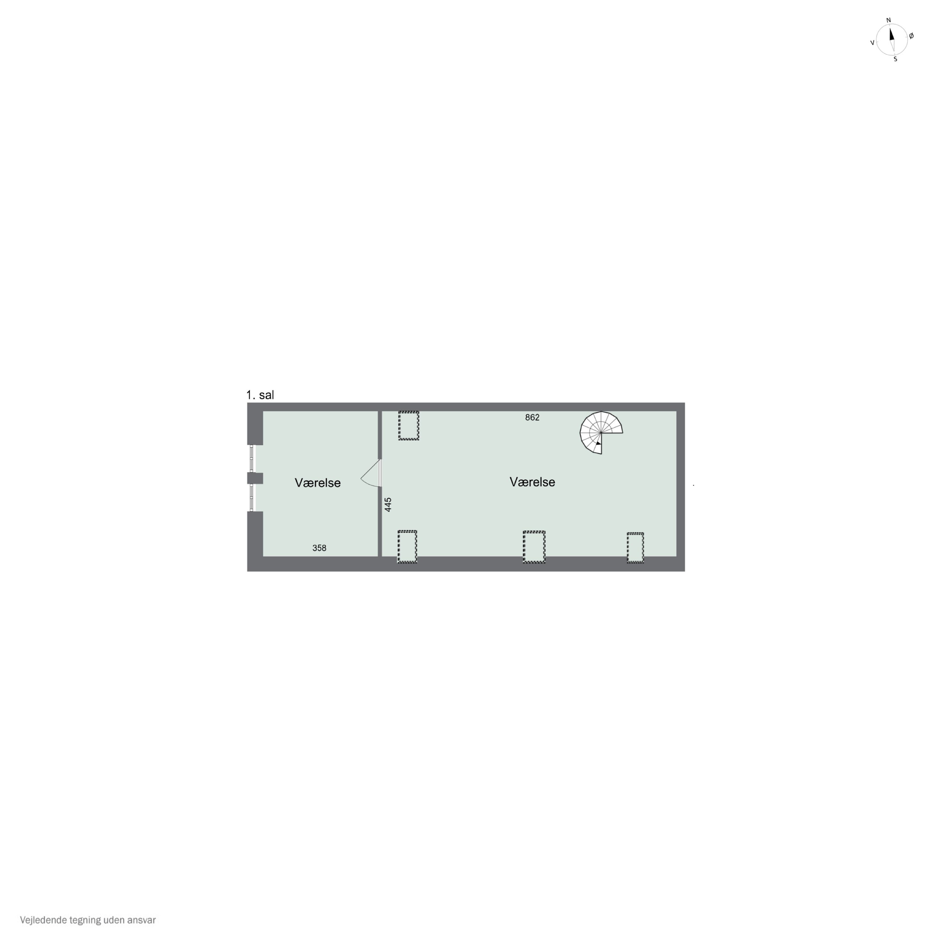 Plantegninger billede af Kingosvej 7, 9800 Hjørring