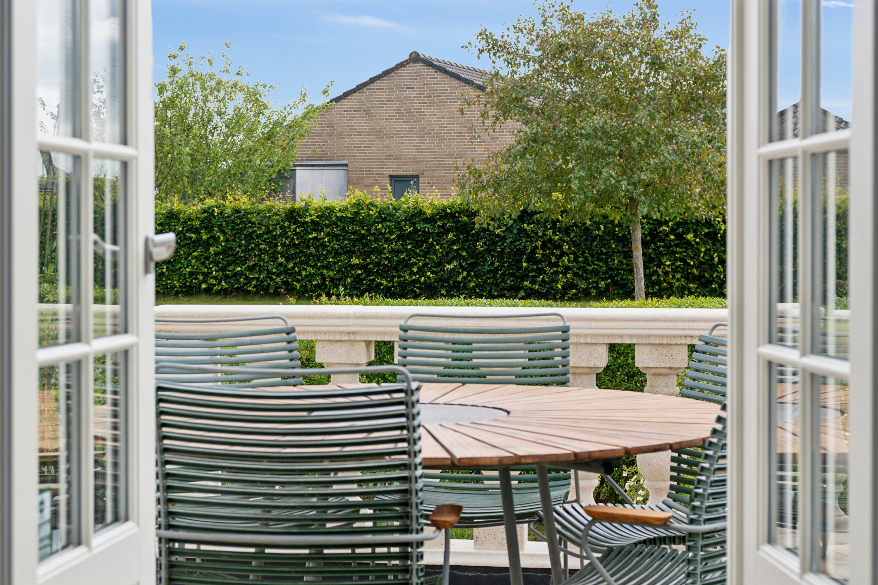 Fremhævet terrasse billede i fuldskærmstilstand. Billede af Vestergårdsvangen 102, Stavtrup, 8260 Viby J