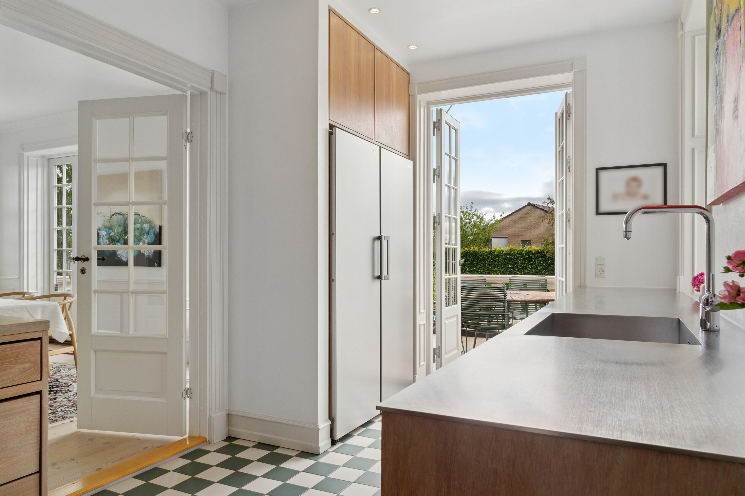 Fremhævet køkken billede i fuldskærmstilstand. Billede af Vestergårdsvangen 102, Stavtrup, 8260 Viby J