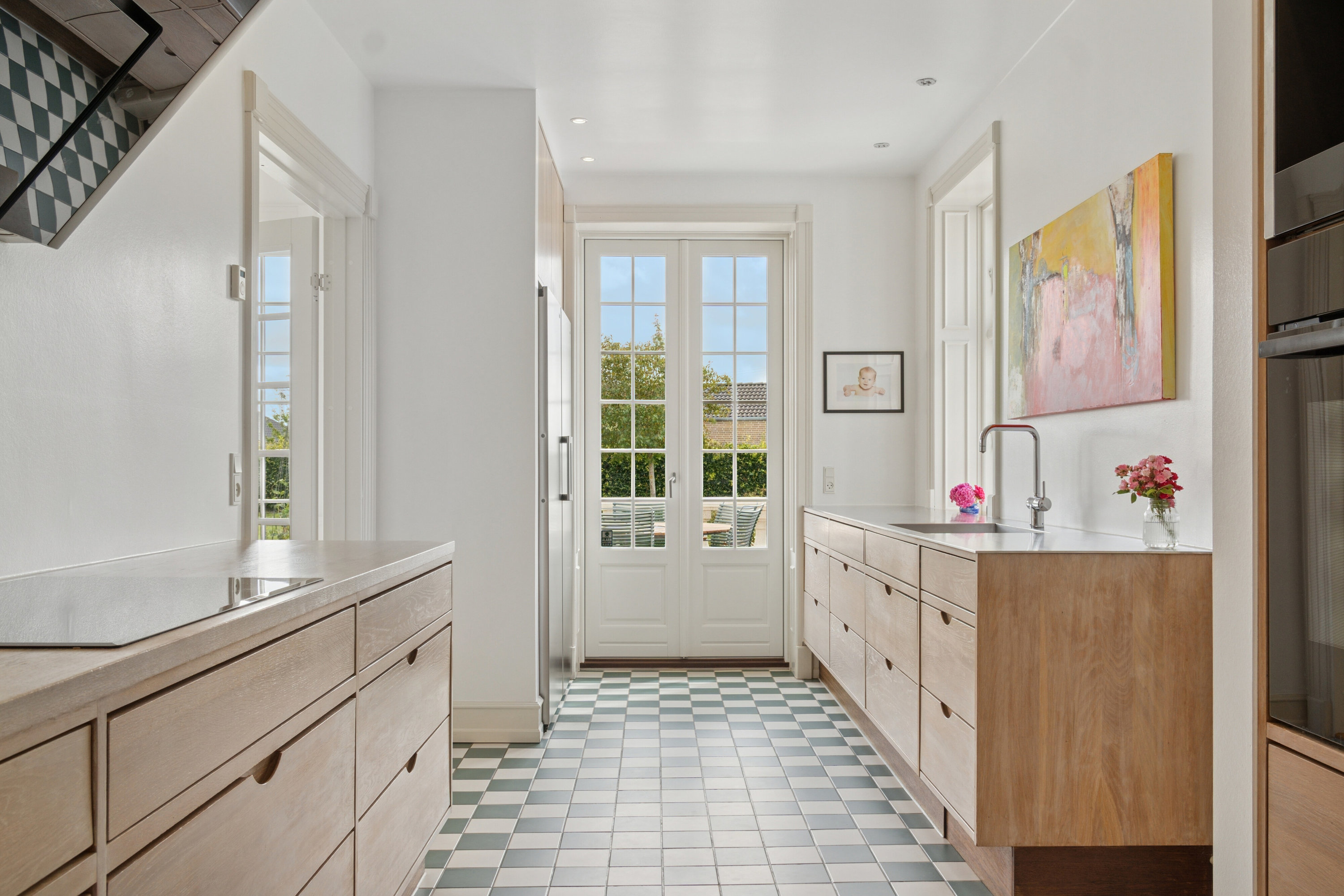 Fremhævet køkken billede i fuldskærmstilstand. Billede af Vestergårdsvangen 102, Stavtrup, 8260 Viby J