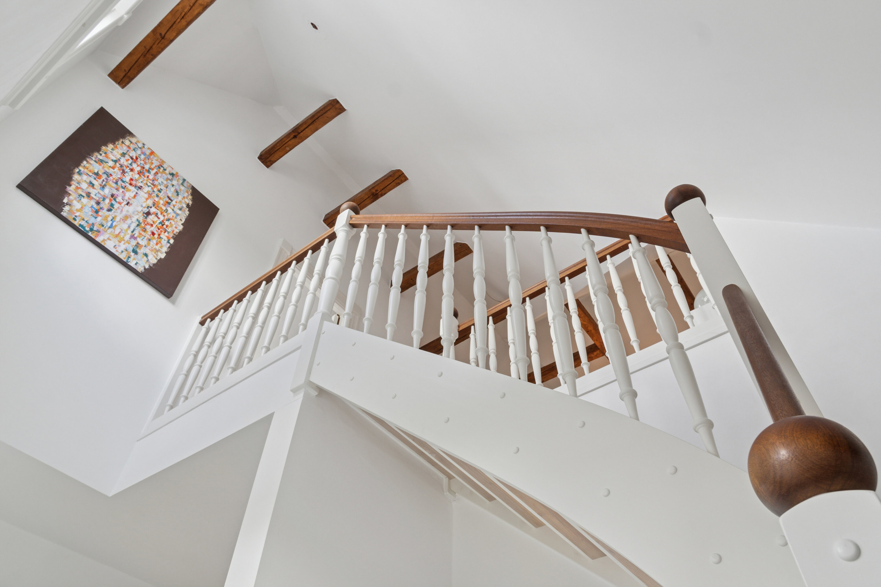 Fremhævet trappe billede i fuldskærmstilstand. Billede af Vestergårdsvangen 102, Stavtrup, 8260 Viby J