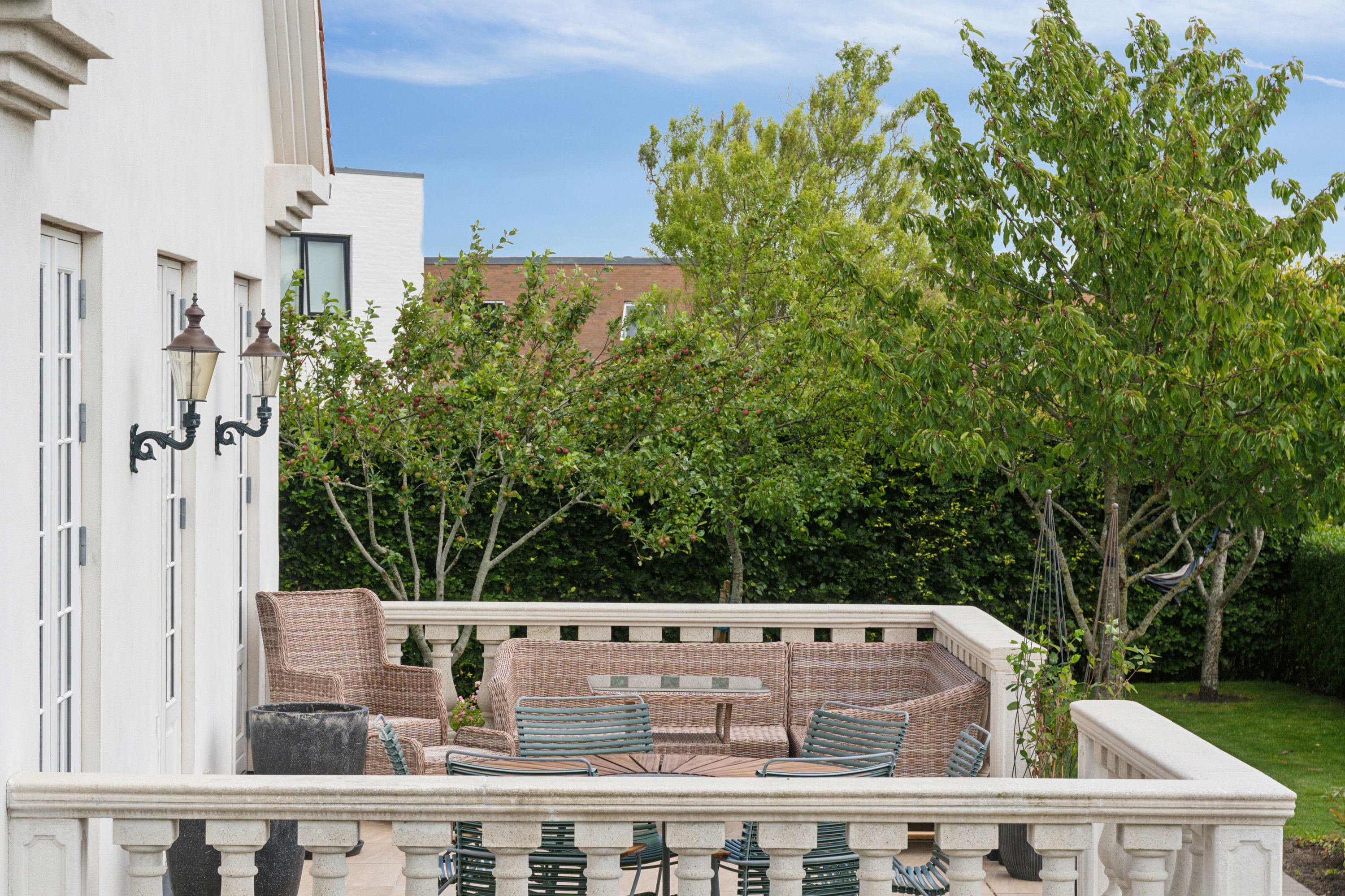 Fremhævet terrasse billede i fuldskærmstilstand. Billede af Vestergårdsvangen 102, Stavtrup, 8260 Viby J