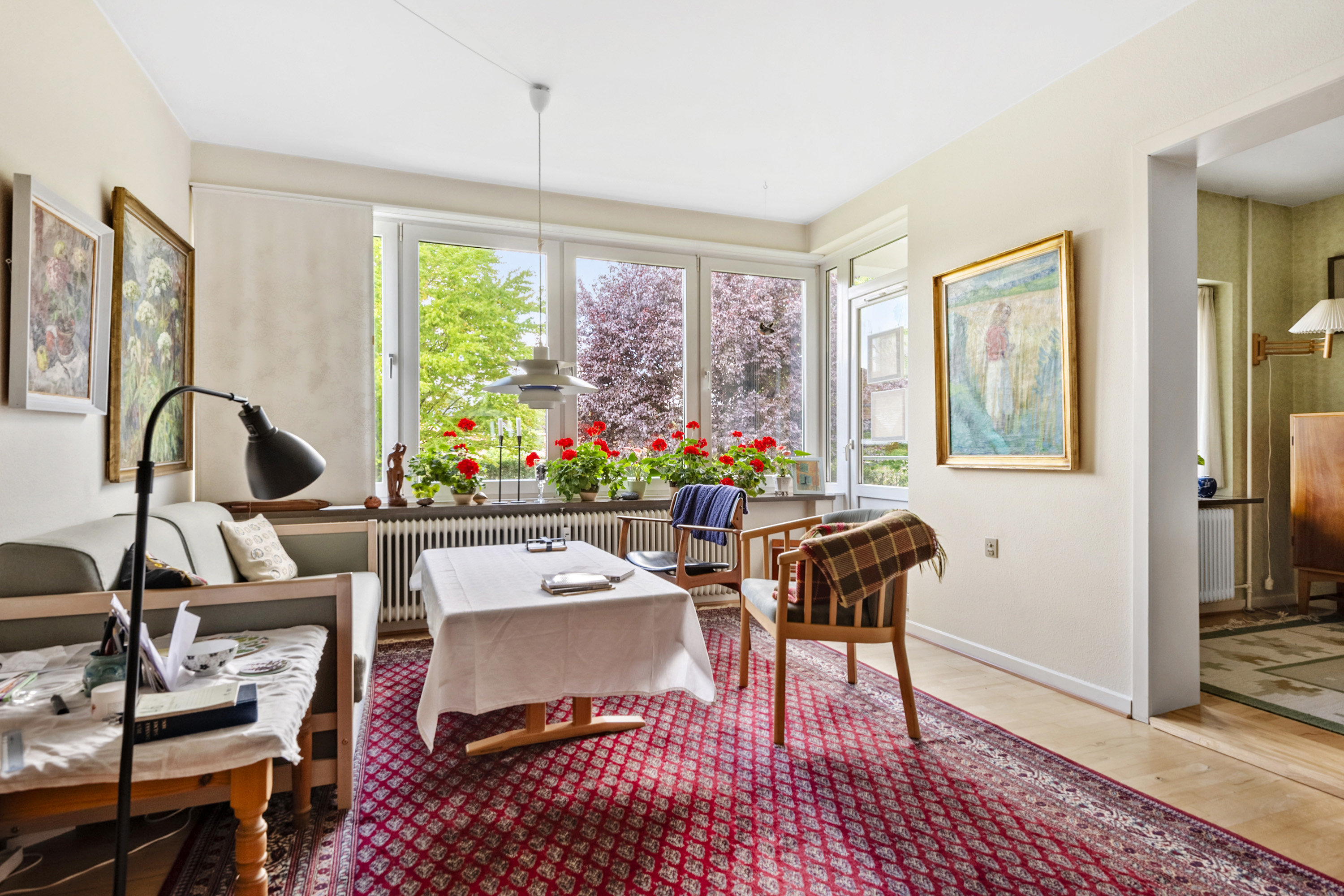 Fremhævet stue billede i fuldskærmstilstand. Billede af Aaparken 19, st.. tv., 8300 Odder