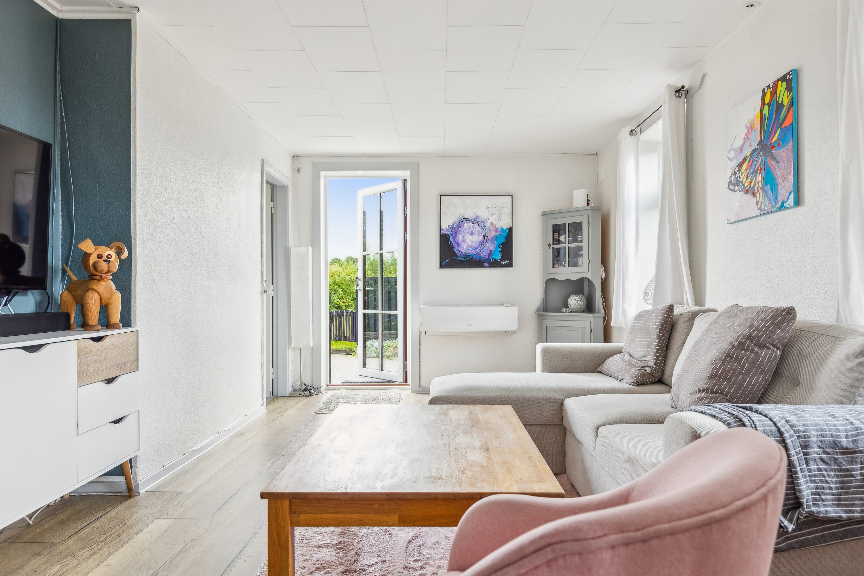 Fremhævet stue billede i fuldskærmstilstand. Billede af Hovedgaden 14, 4520 Svinninge