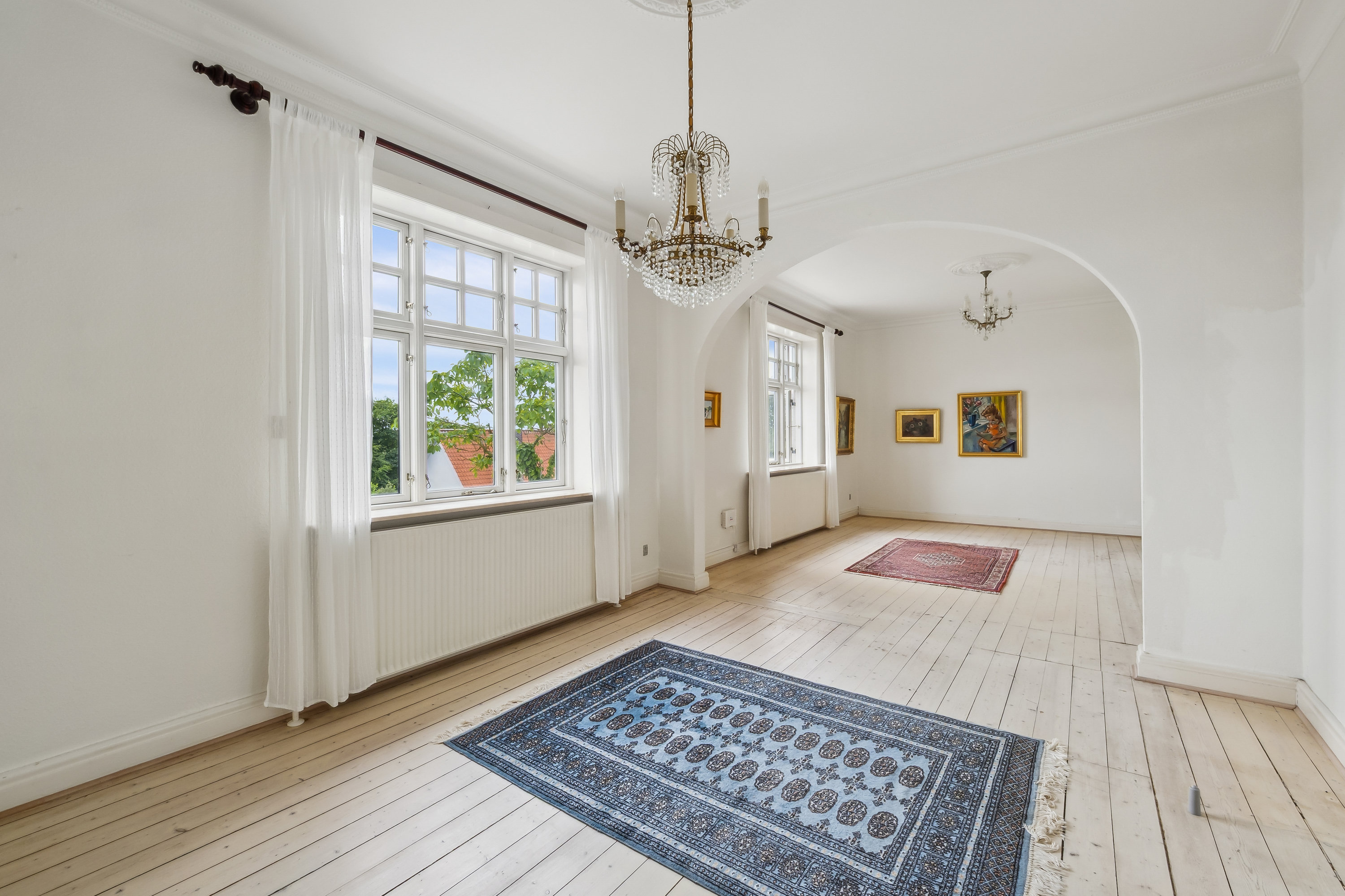 Fremhævet stue billede i fuldskærmstilstand. Billede af Frederiksdal Alle 20, 7800 Skive