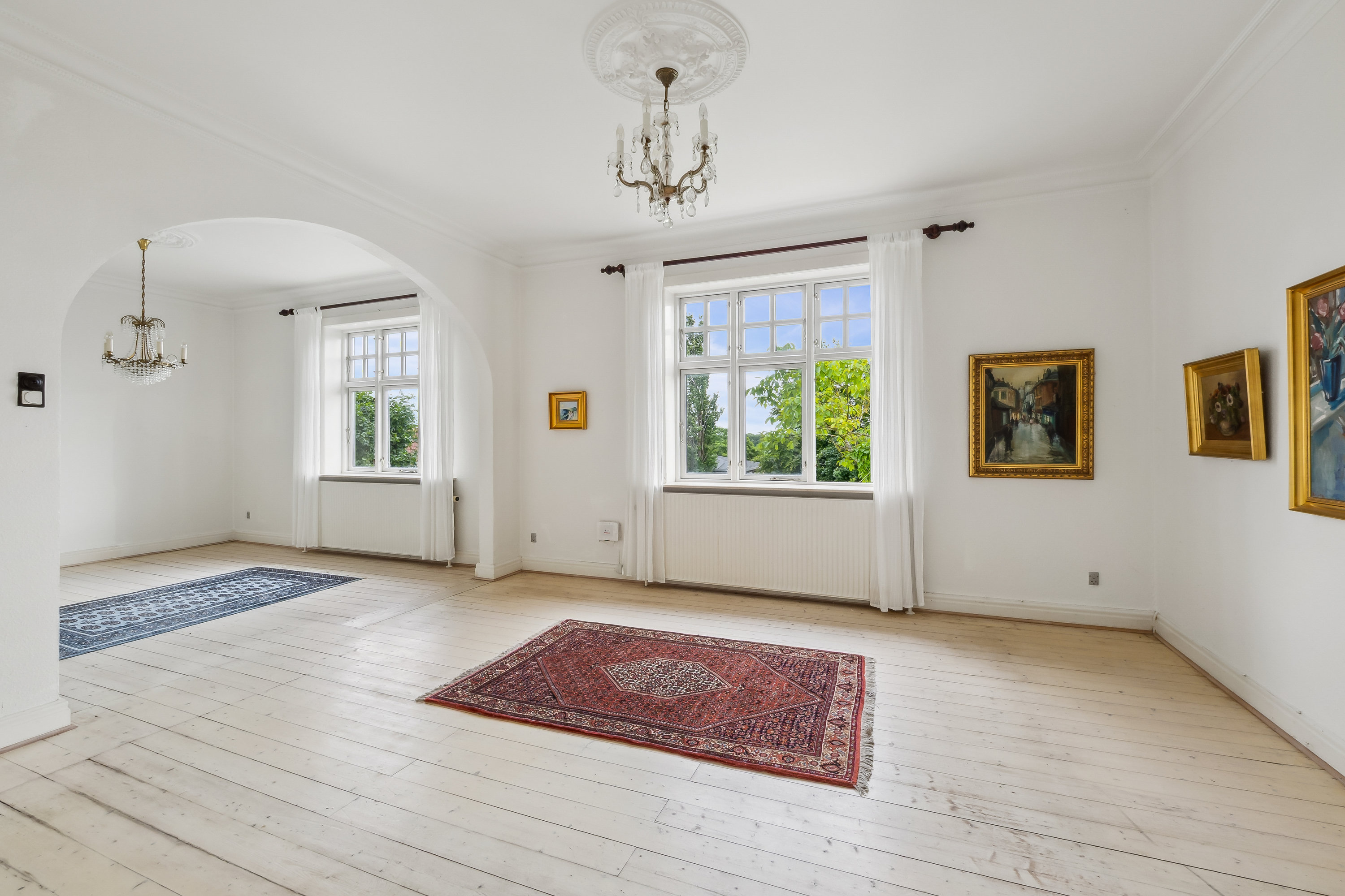 Fremhævet stue billede i fuldskærmstilstand. Billede af Frederiksdal Alle 20, 7800 Skive