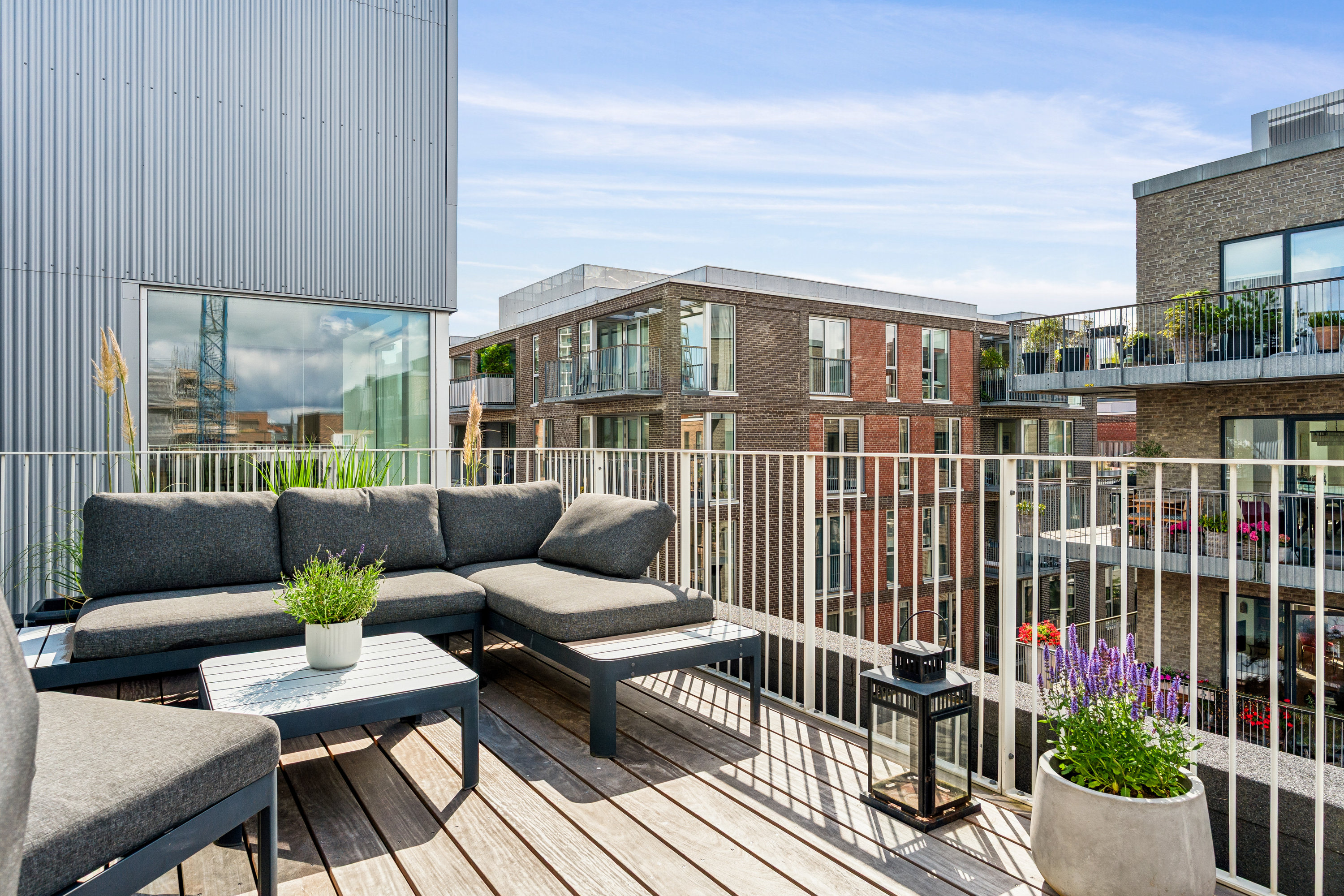 Miniaturebillede 1: altan. Billede af Trelleborggade 15, 3. 2., 2150 Nordhavn