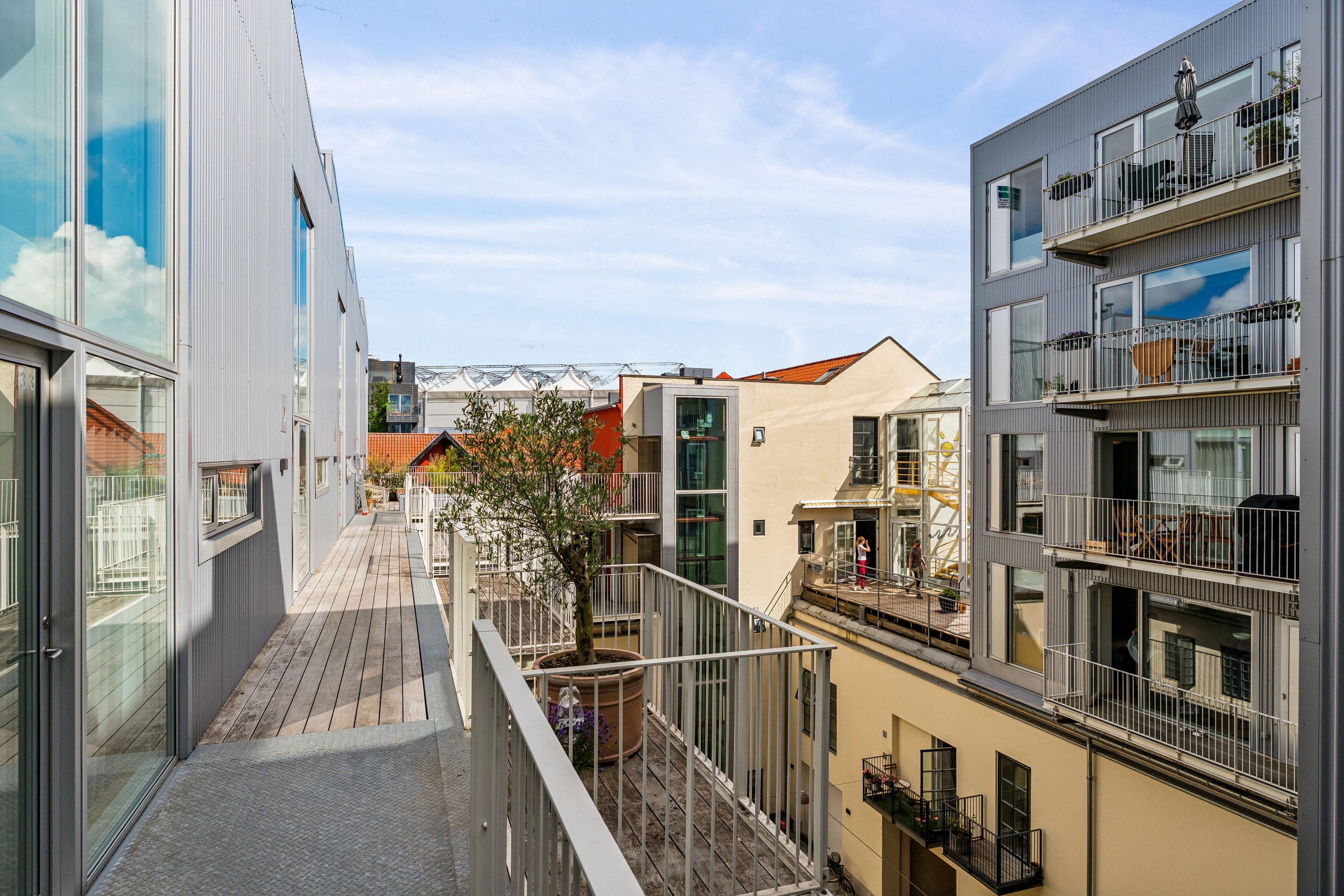 Fremhævet altan billede i fuldskærmstilstand. Billede af Trelleborggade 15, 3. 2., 2150 Nordhavn