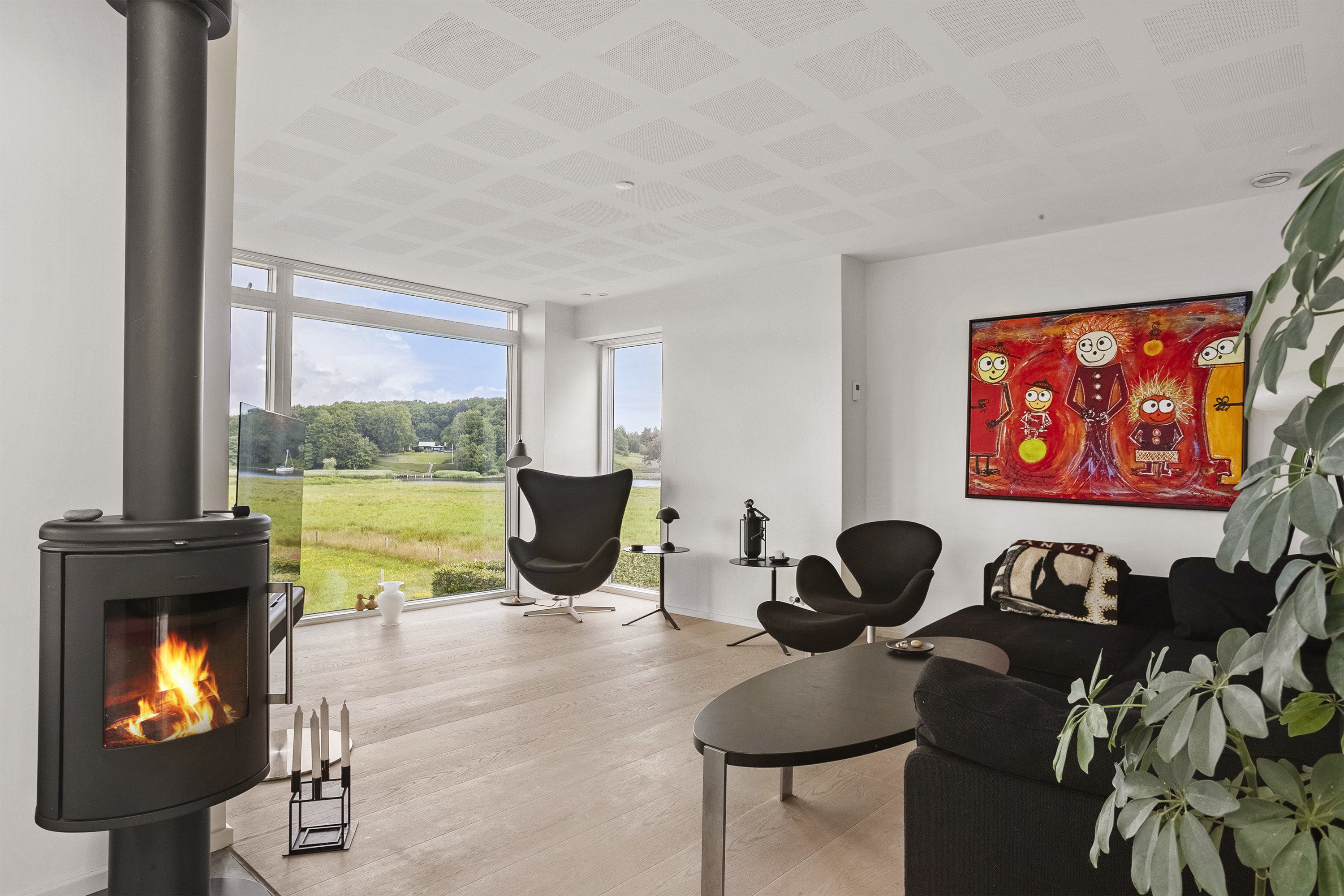 Fremhævet stue billede i fuldskærmstilstand. Billede af Starup Engvej 6A, Starup, 6100 Haderslev