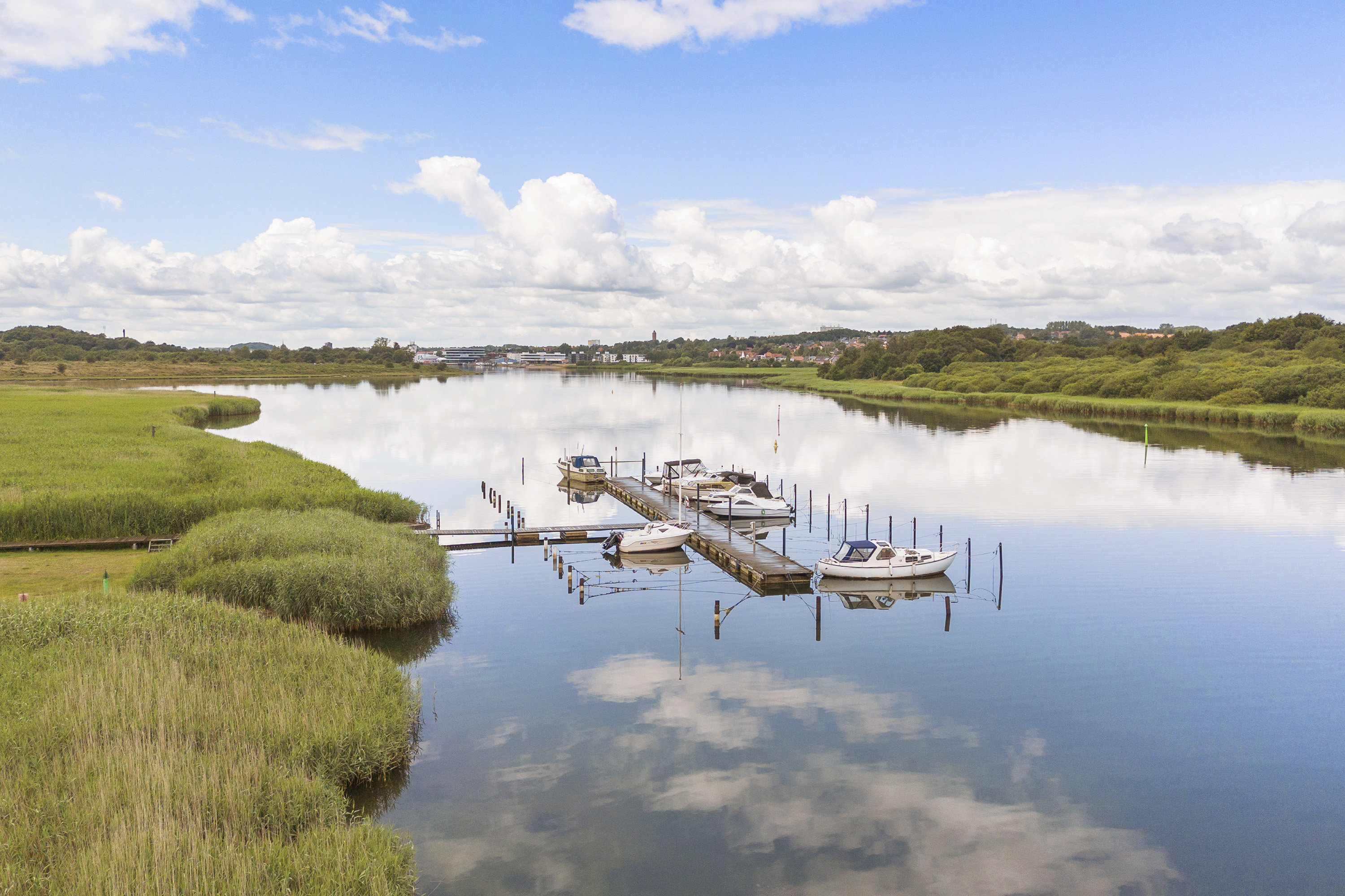 Fremhævet havudsigt billede i fuldskærmstilstand. Billede af Starup Engvej 6A, Starup, 6100 Haderslev