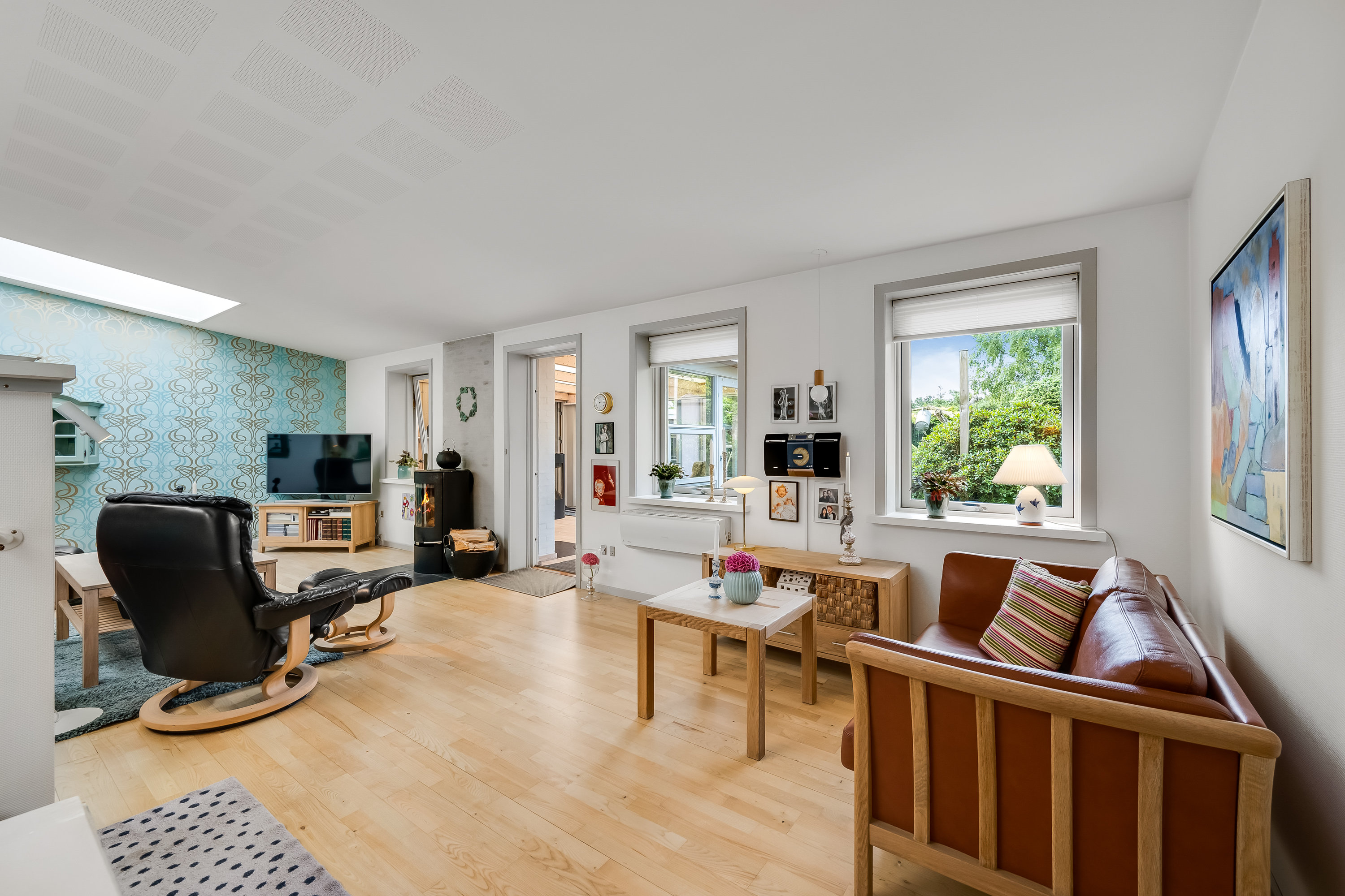 Fremhævet stue billede i fuldskærmstilstand. Billede af Bavnebjerg 10, Nordby, 6720 Fanø