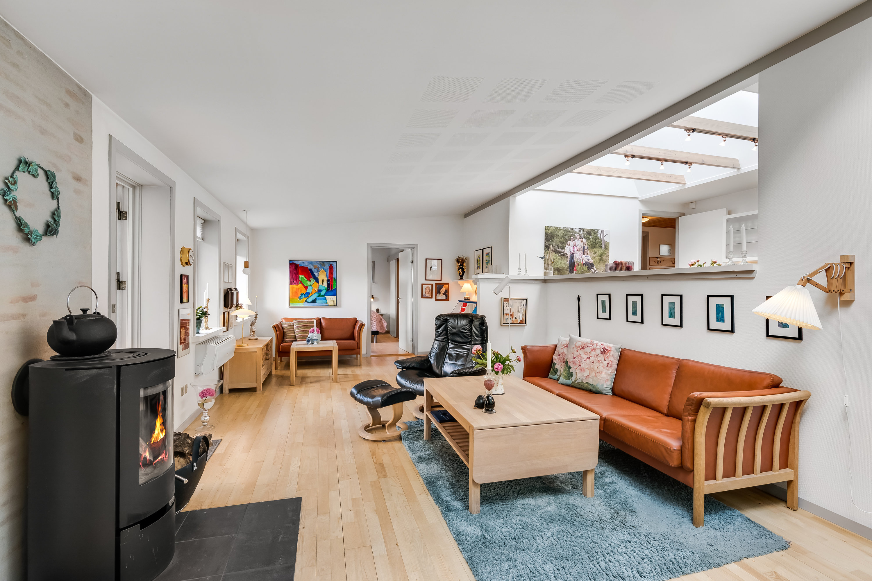 Fremhævet stue billede i fuldskærmstilstand. Billede af Bavnebjerg 10, Nordby, 6720 Fanø