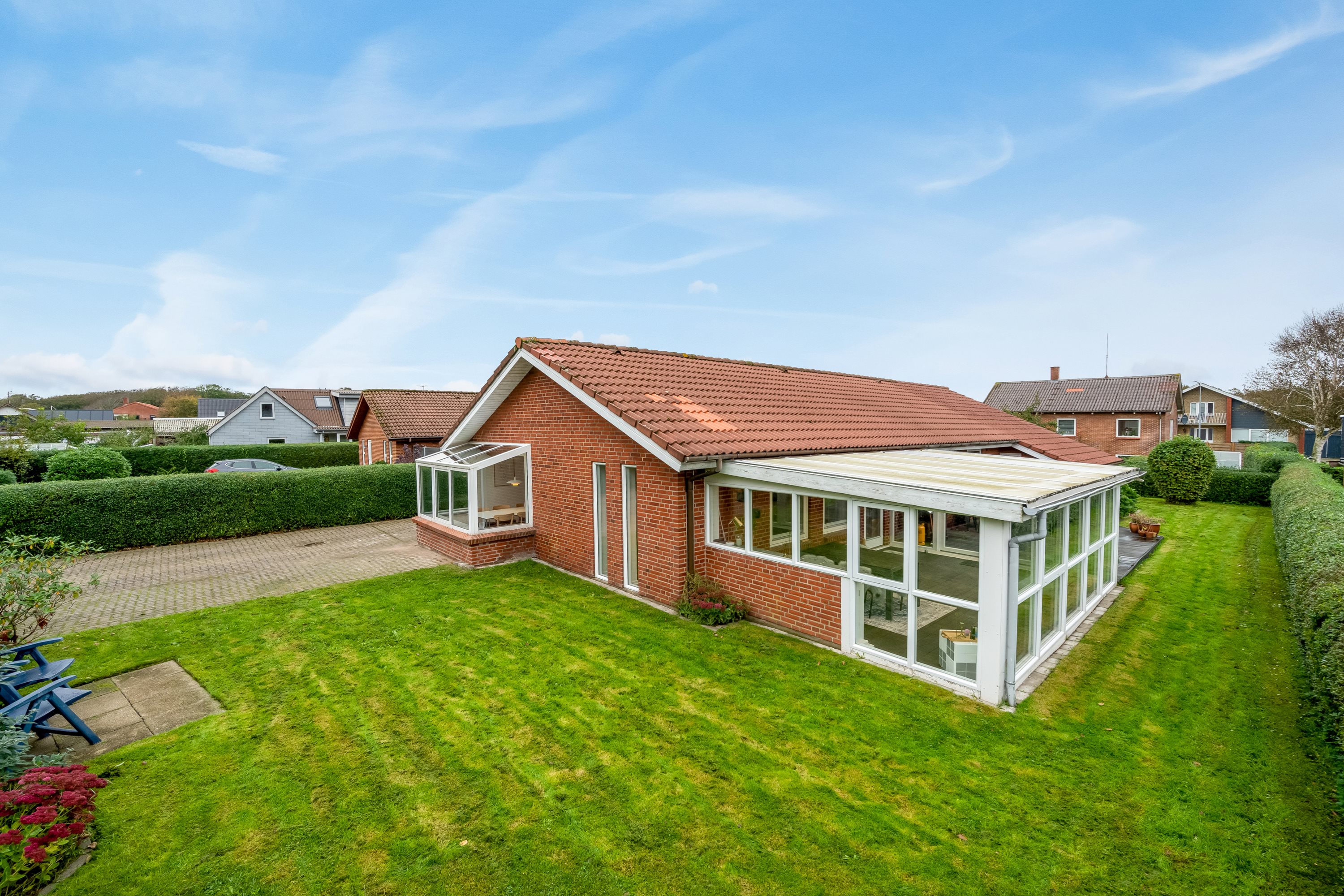 Fremhævet facade billede i fuldskærmstilstand. Billede af Dejbjergvej 7, 6940 Lem St