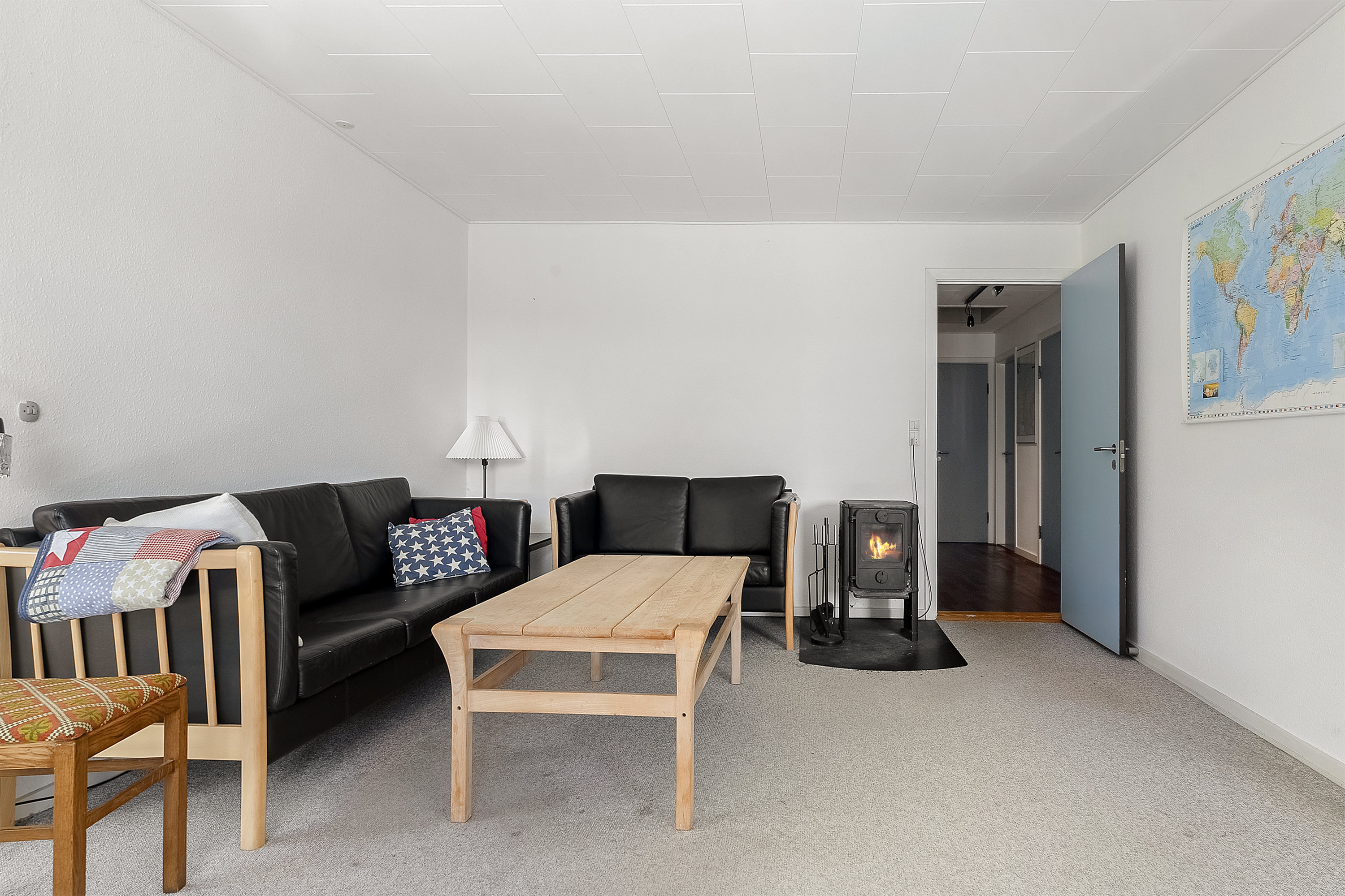 Fremhævet stue billede i fuldskærmstilstand. Billede af Ribe Landevej 98, 6100 Haderslev