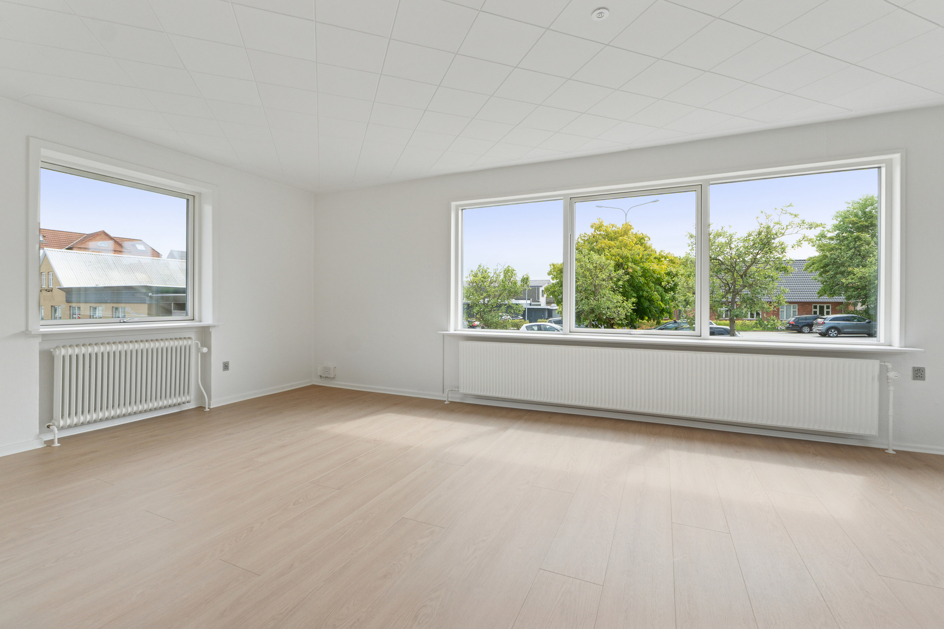 Fremhævet stue billede i fuldskærmstilstand. Billede af Nygade 4, 7760 Hurup Thy