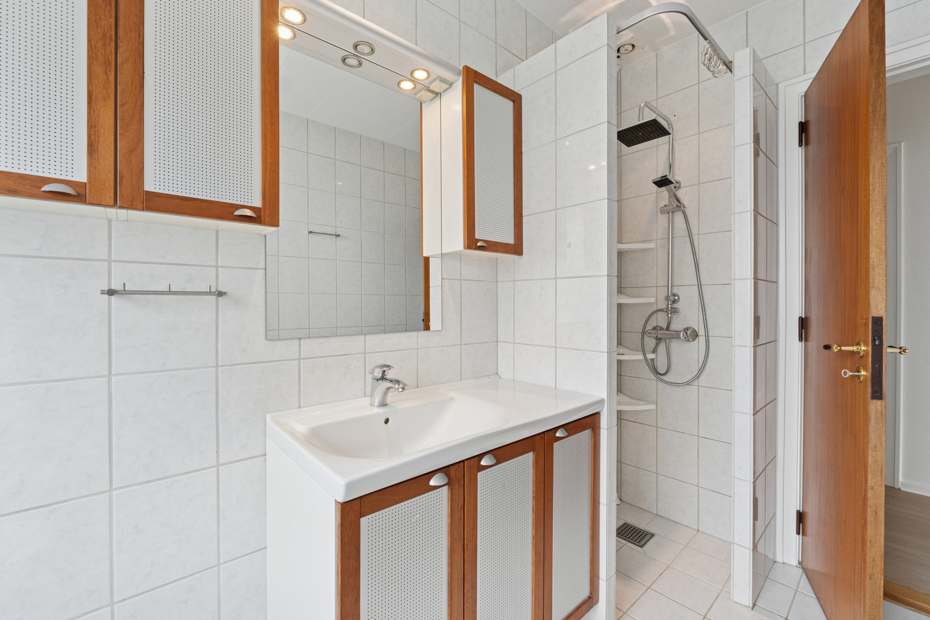 Fremhævet badeværelse billede i fuldskærmstilstand. Billede af Nygade 4, 7760 Hurup Thy