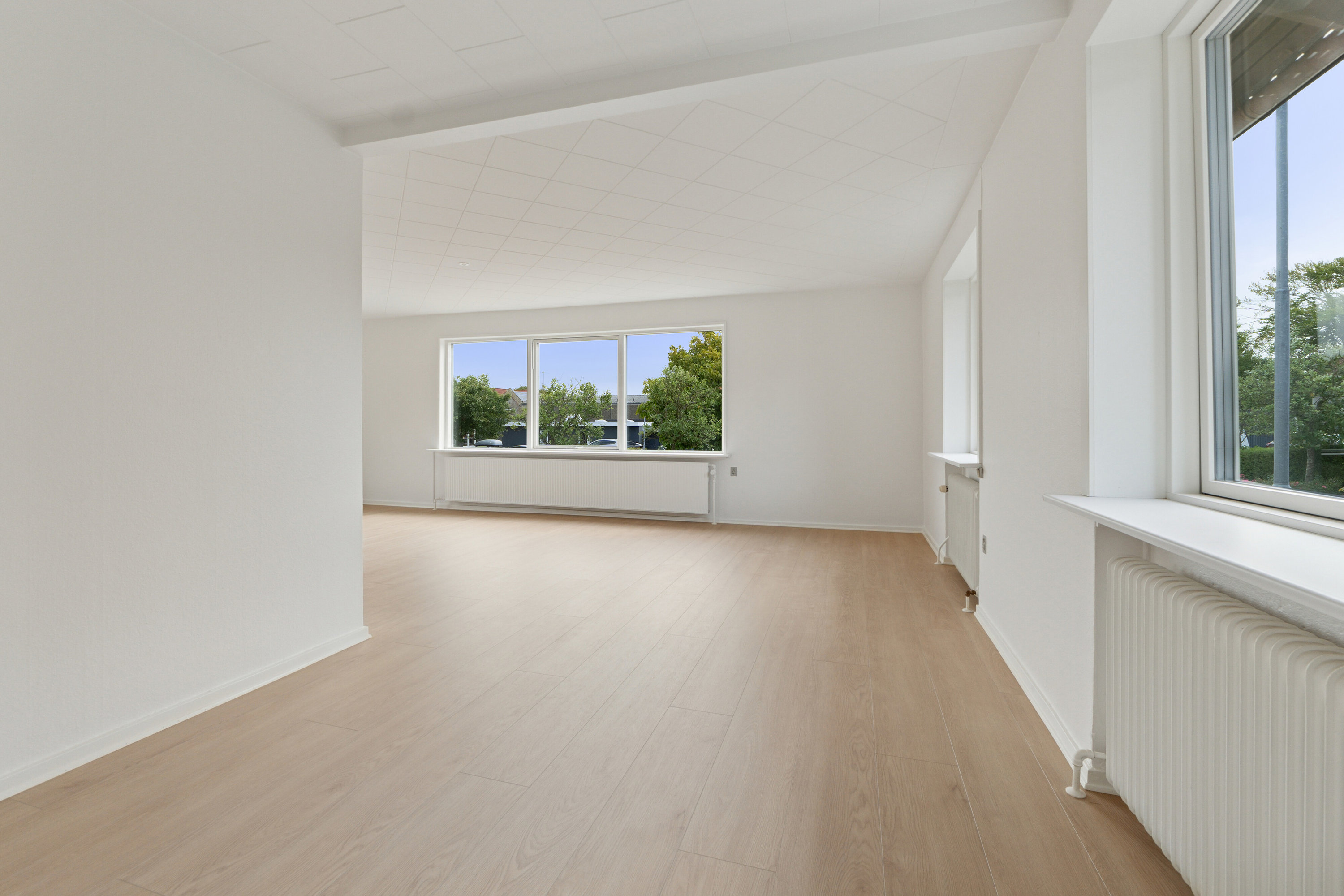 Fremhævet stue billede i fuldskærmstilstand. Billede af Nygade 4, 7760 Hurup Thy