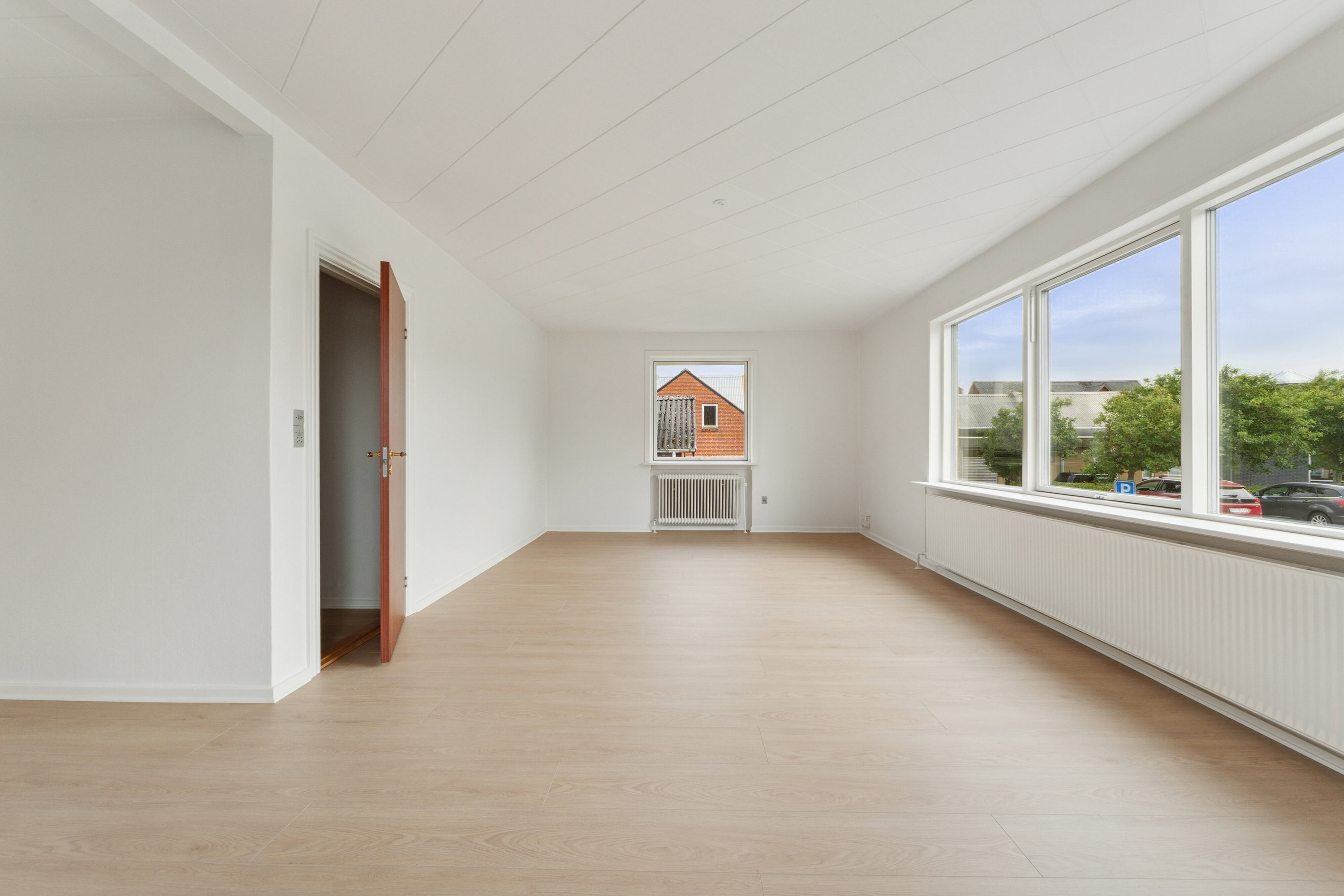 Fremhævet stue billede i fuldskærmstilstand. Billede af Nygade 4, 7760 Hurup Thy