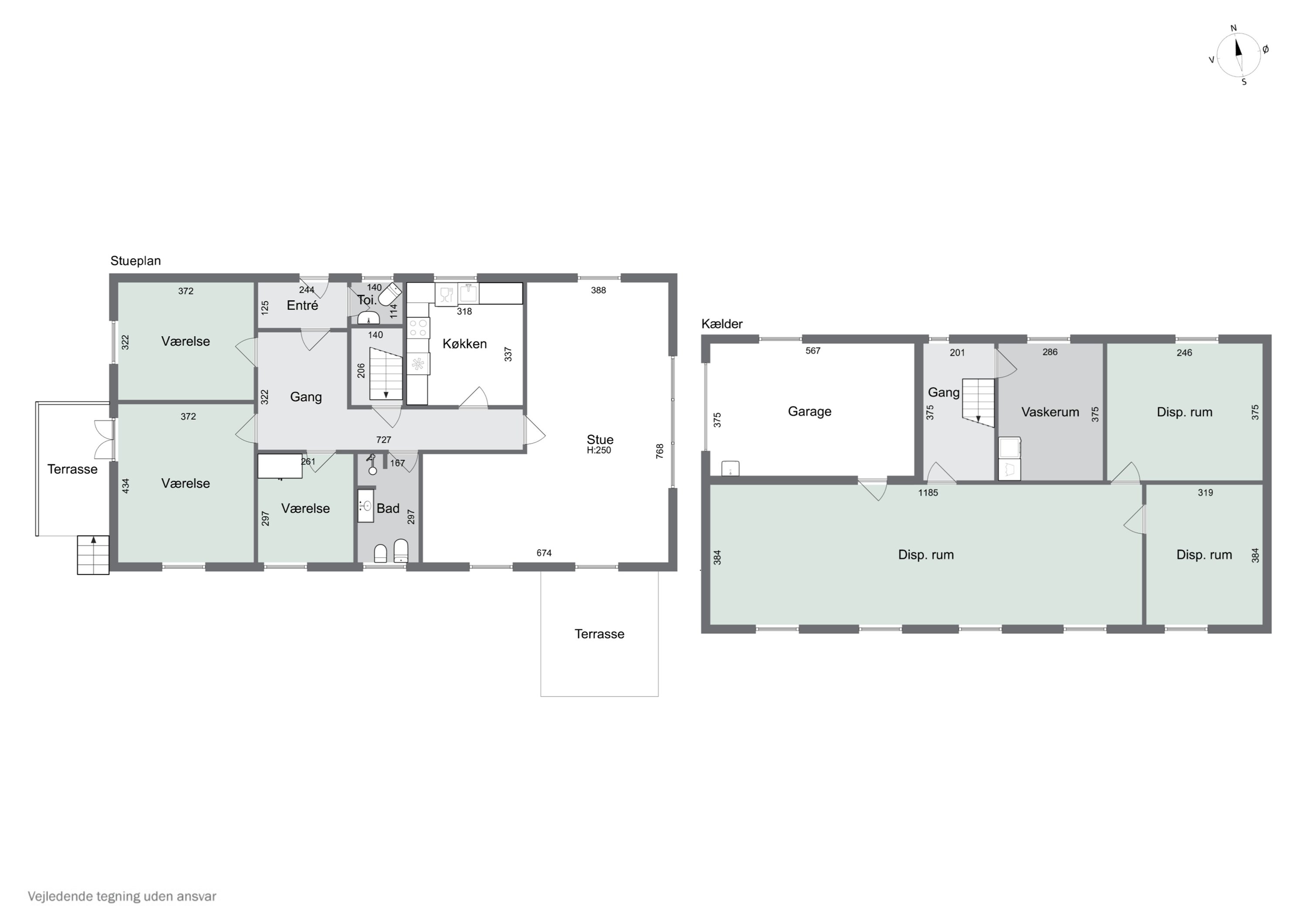 Plantegninger billede af Nygade 4, 7760 Hurup Thy