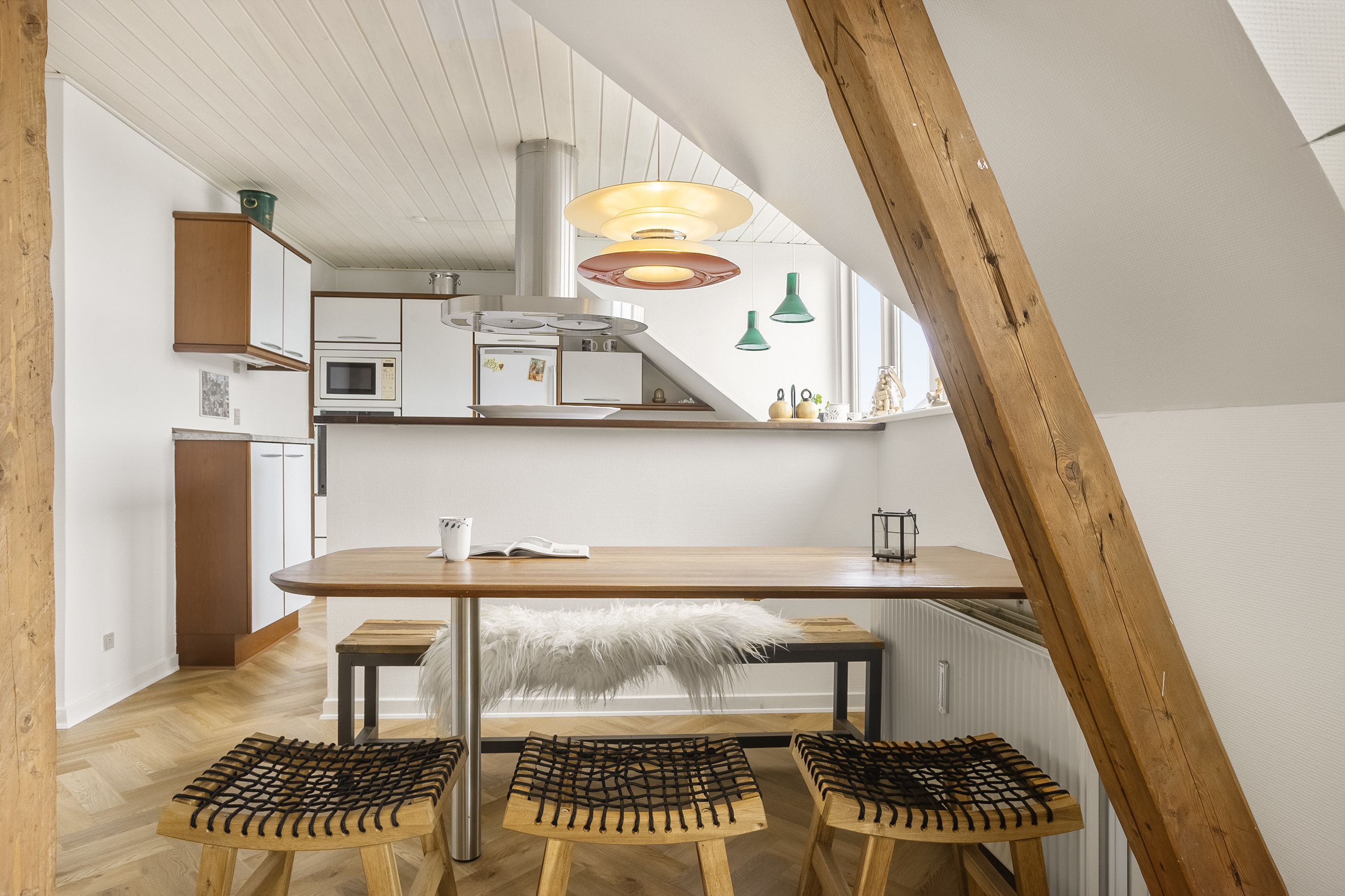 Fremhævet spisekøkken billede i fuldskærmstilstand. Billede af Skibbrogade 31, 2., 6100 Haderslev