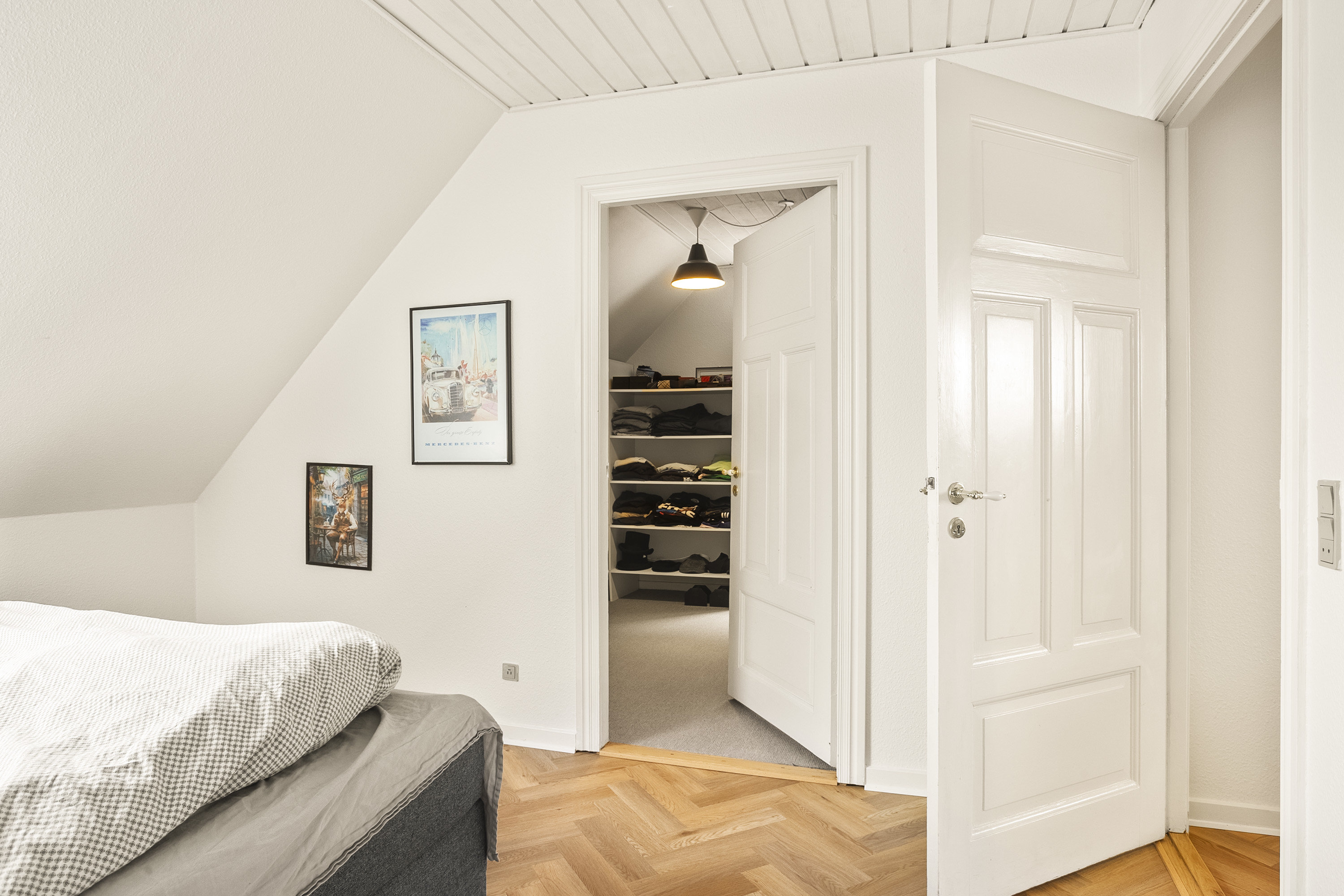 Fremhævet soveværelse billede i fuldskærmstilstand. Billede af Skibbrogade 31, 2., 6100 Haderslev