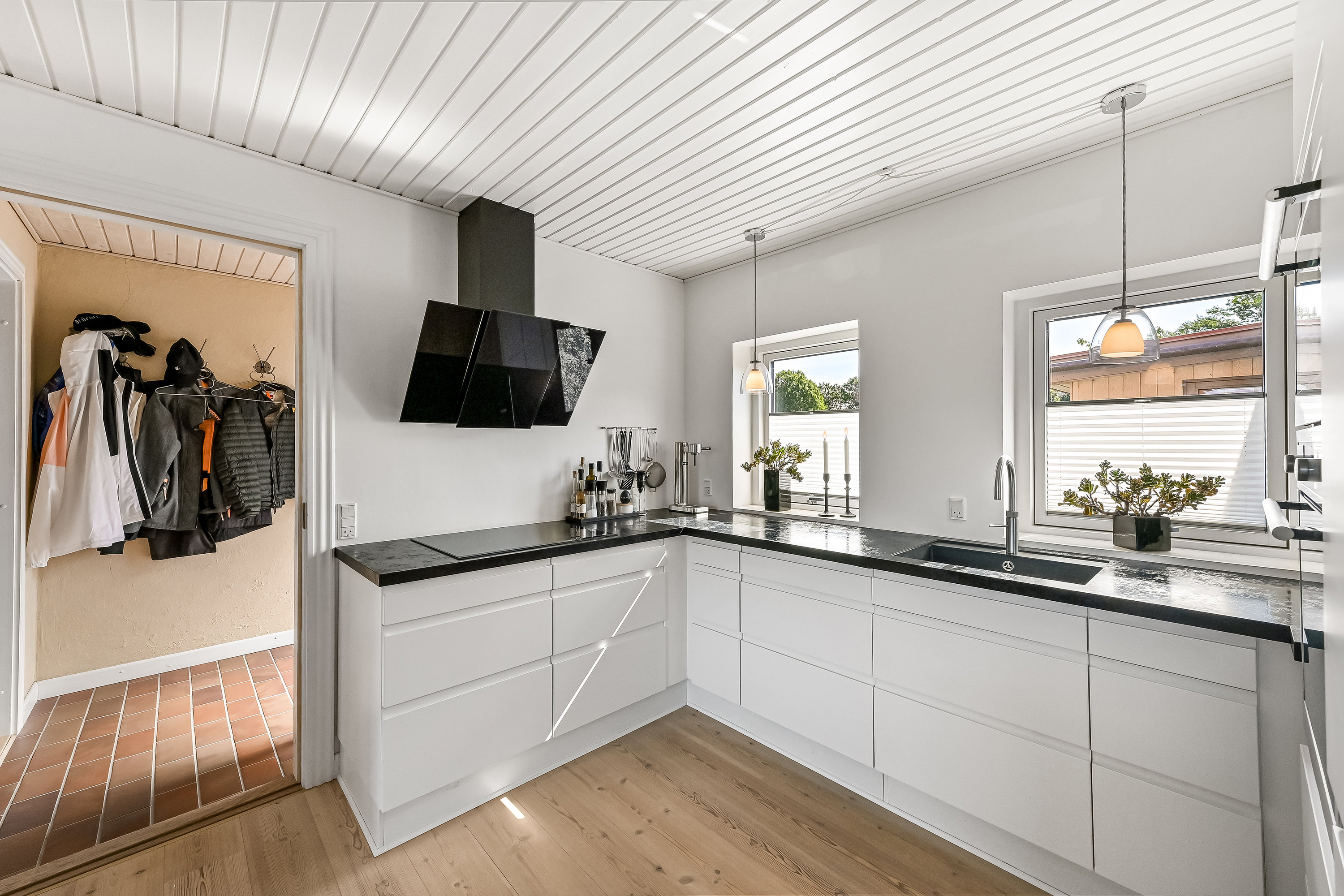 Fremhævet køkken billede i fuldskærmstilstand. Billede af Korsørvej 74, 7400 Herning