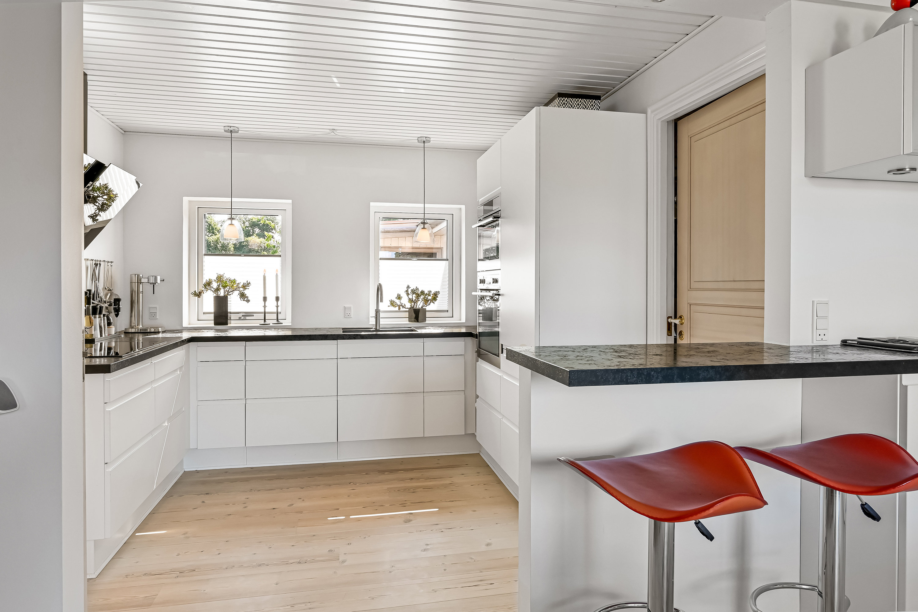 Fremhævet køkken billede i fuldskærmstilstand. Billede af Korsørvej 74, 7400 Herning