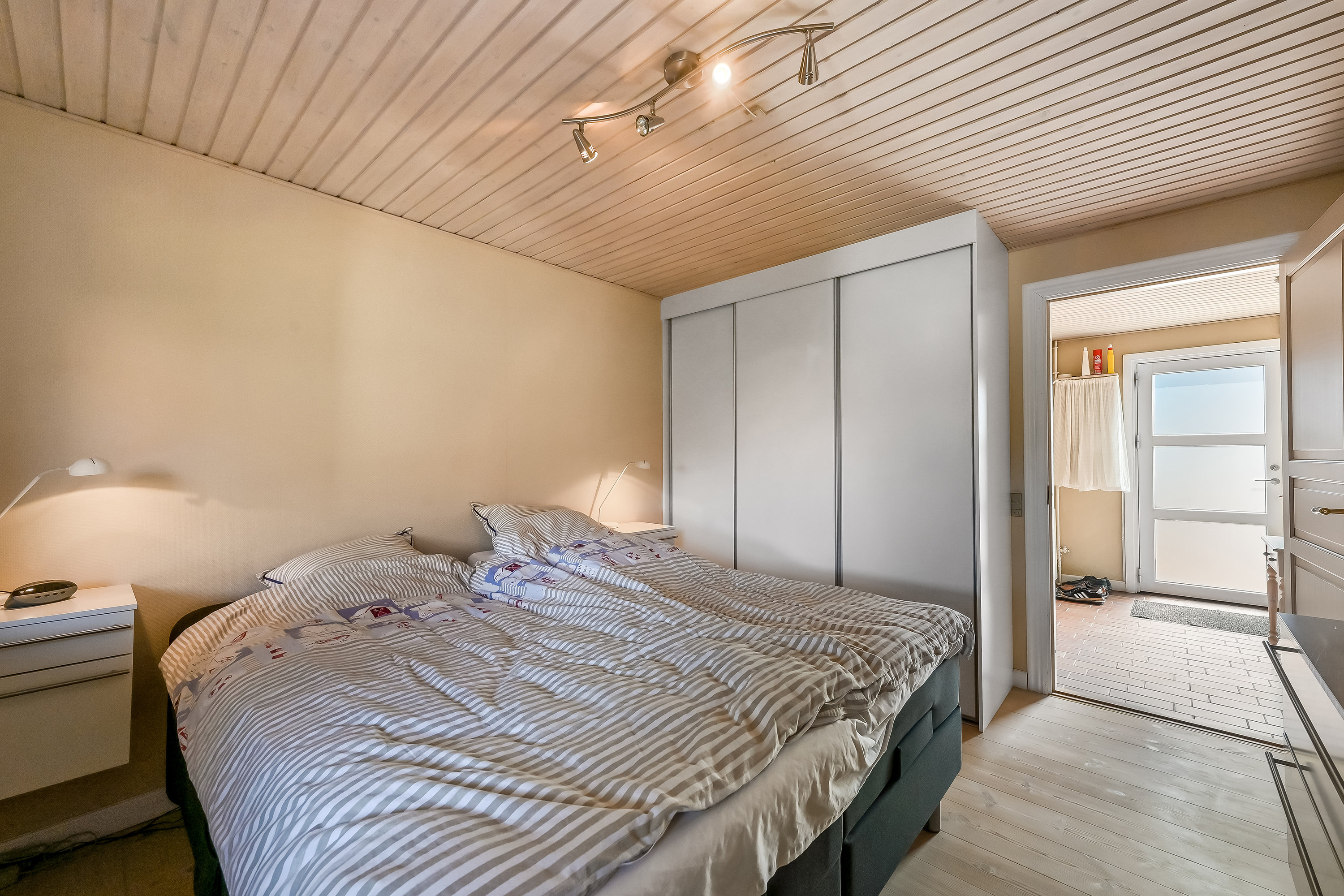 Fremhævet soveværelse billede i fuldskærmstilstand. Billede af Korsørvej 74, 7400 Herning