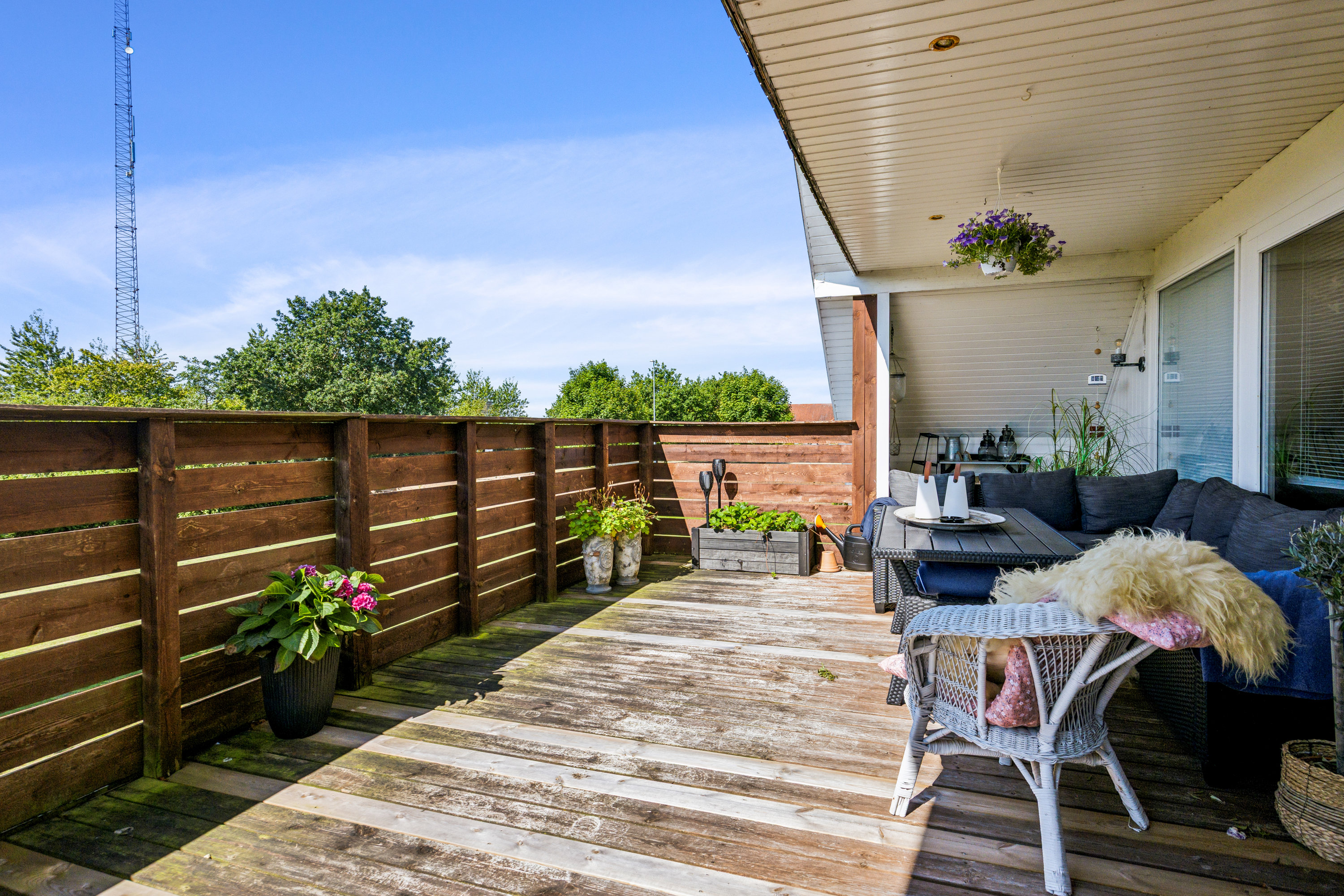 Fremhævet altan billede i fuldskærmstilstand. Billede af Toftevej 38, 9440 Aabybro