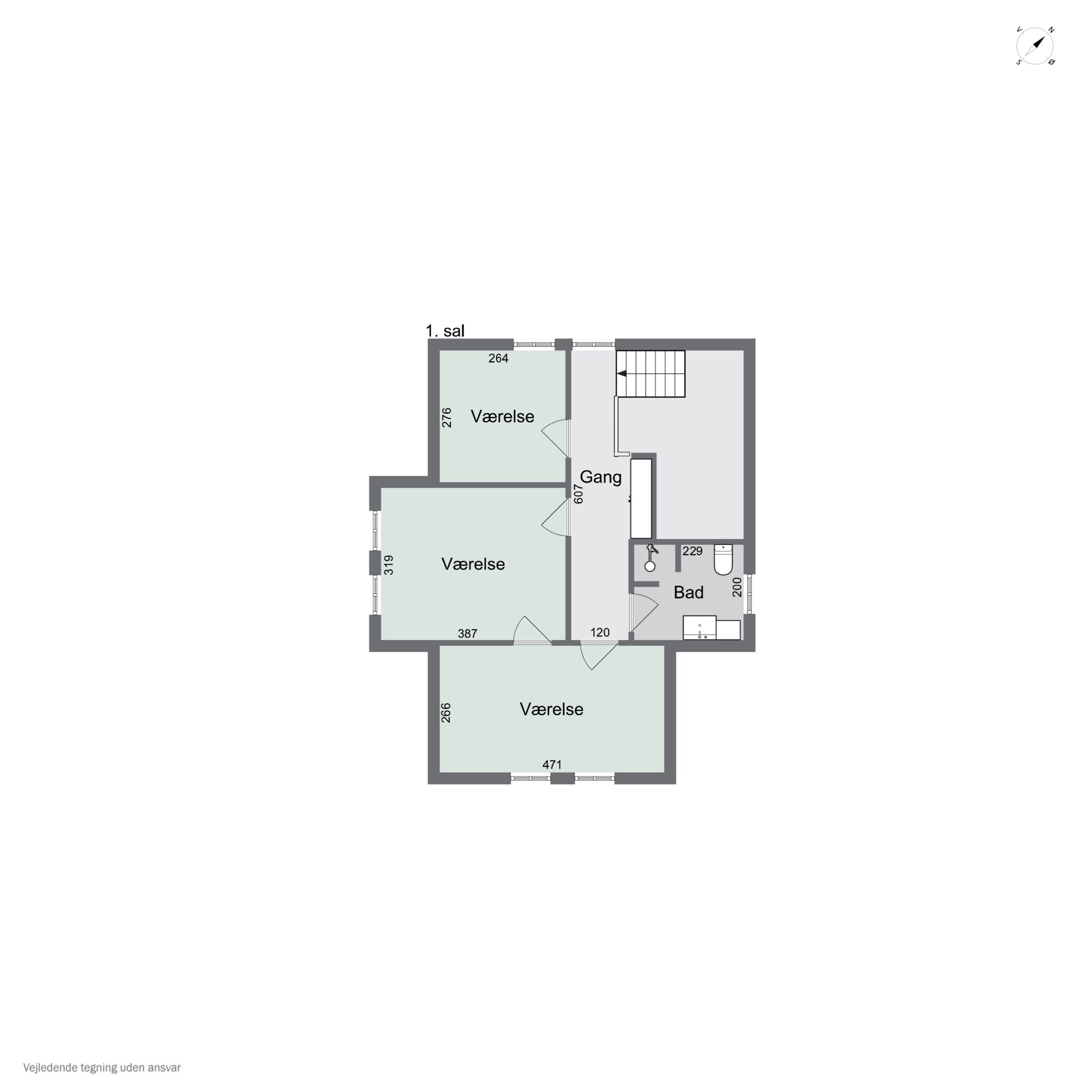 Plantegninger billede af Algade 61, 5750 Ringe