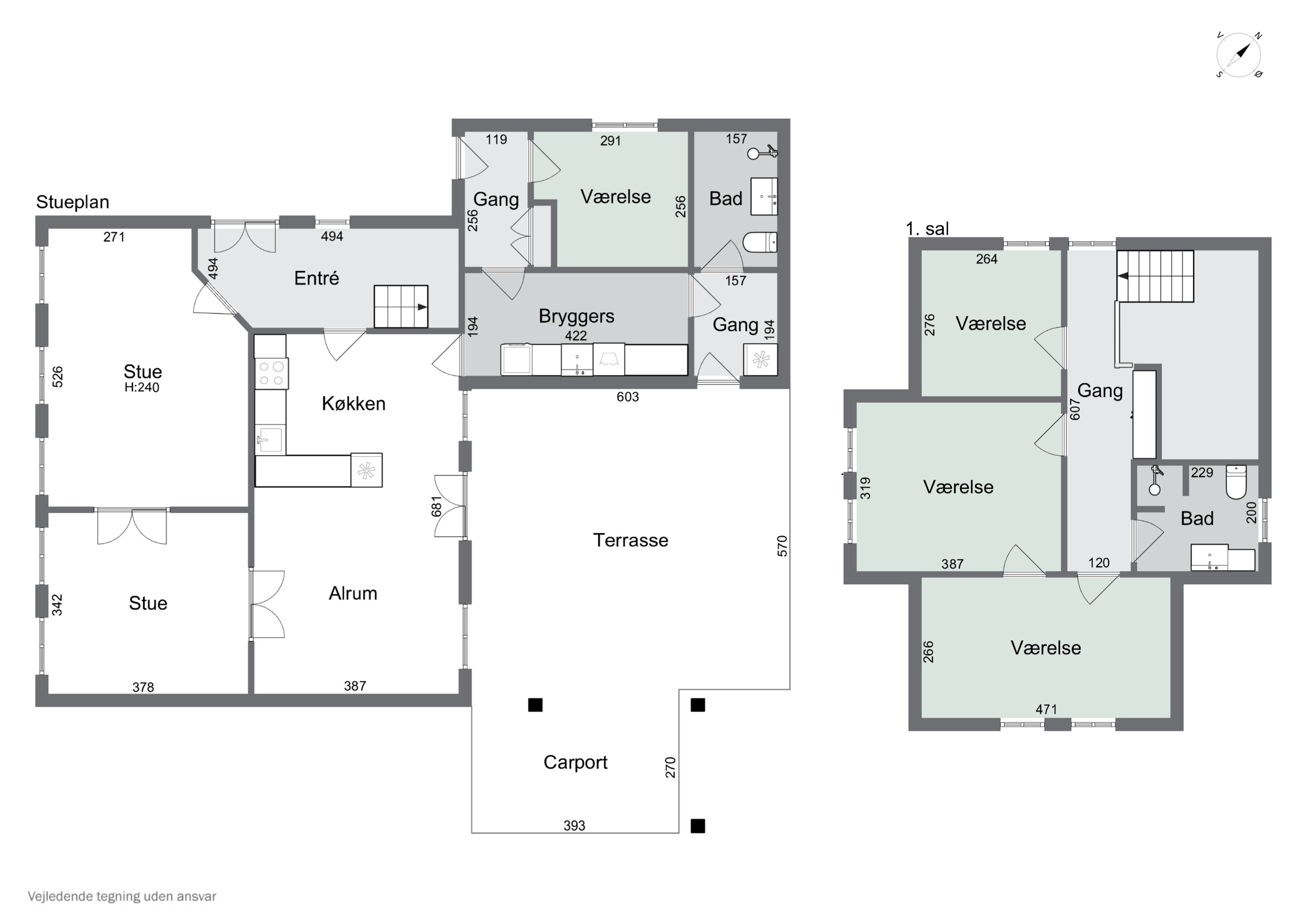 Plantegninger billede af Algade 61, 5750 Ringe
