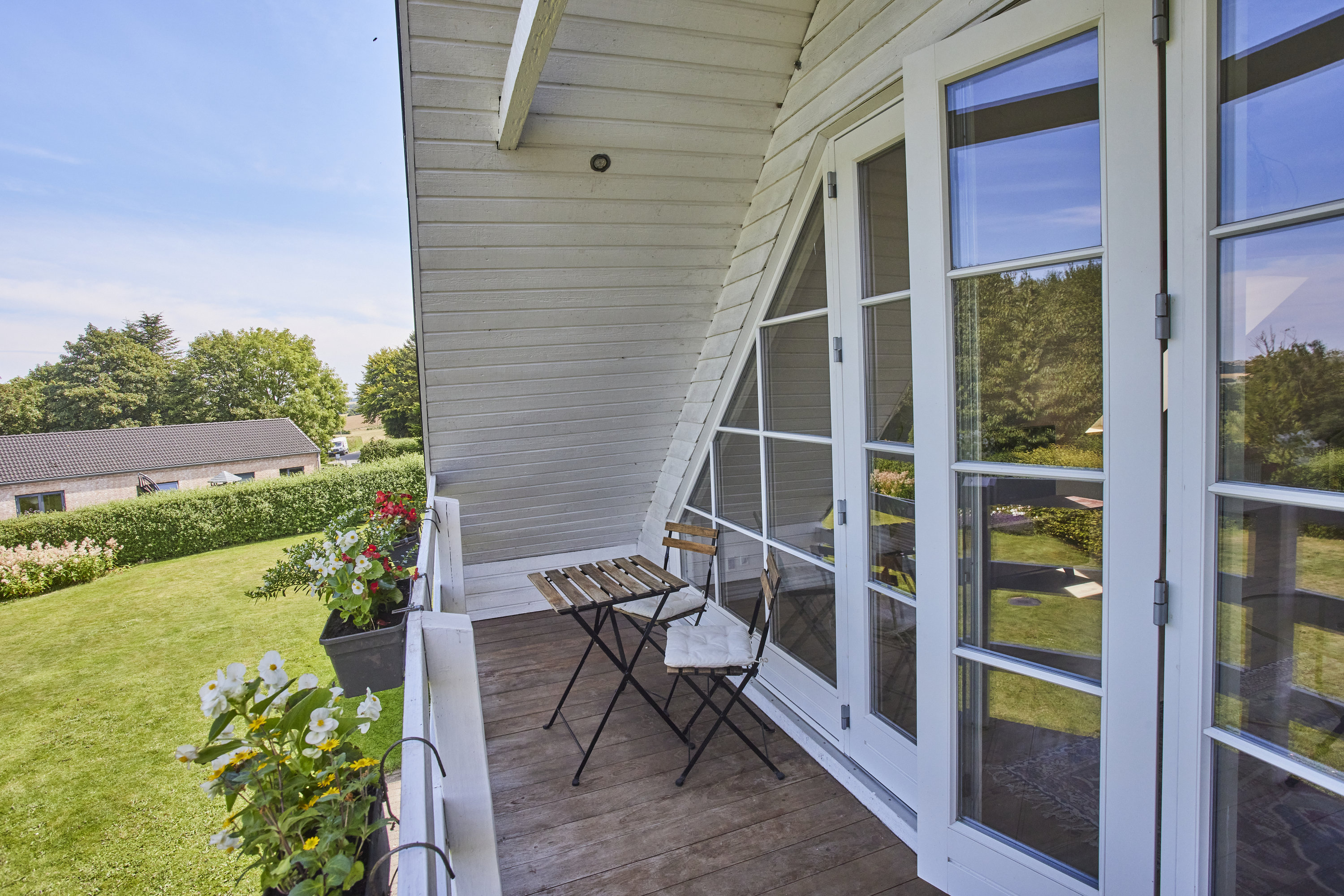 Fremhævet altan billede i fuldskærmstilstand. Billede af Ustrupvej 17, Ustrup, 8660 Skanderborg