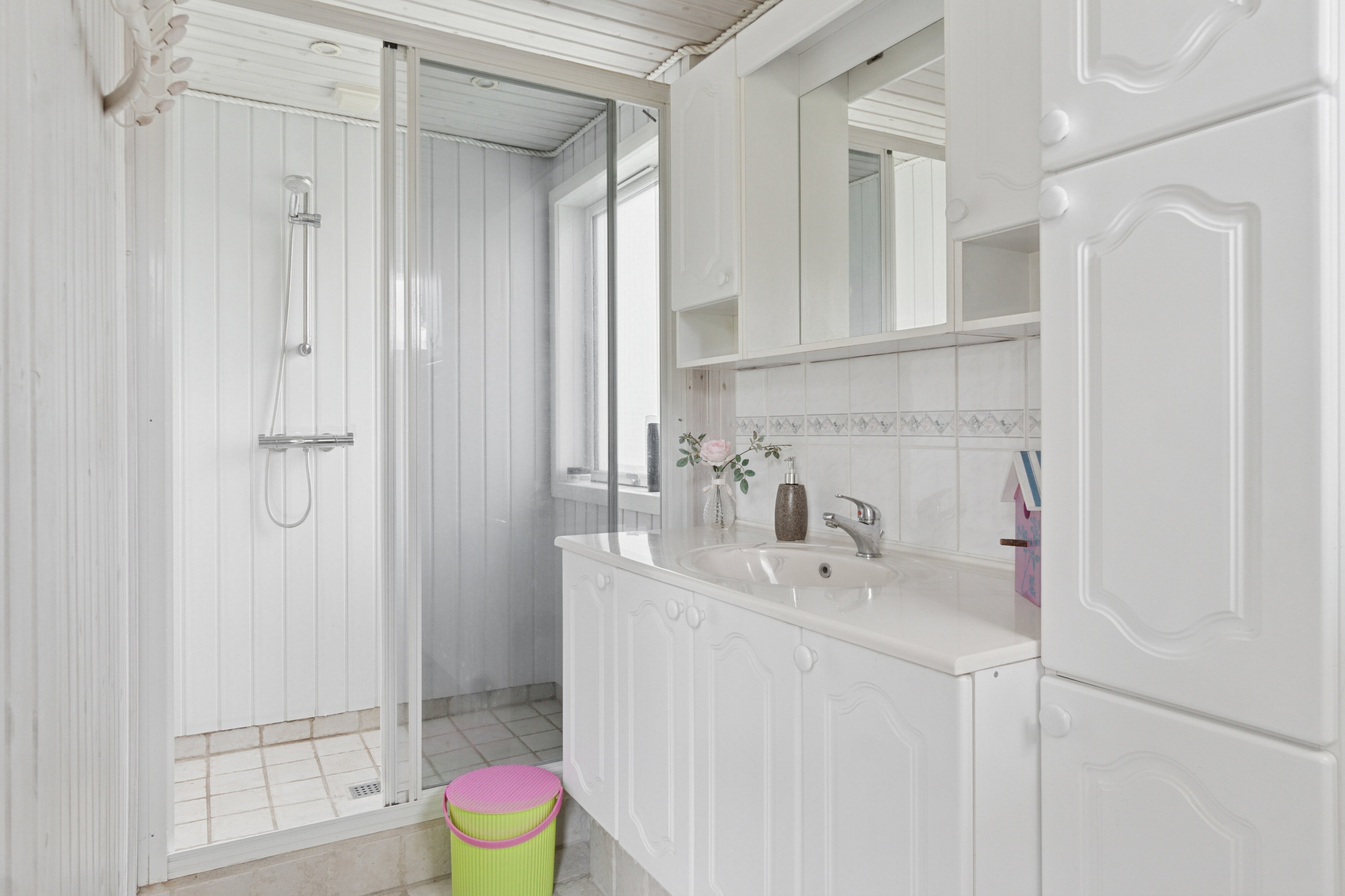 Fremhævet badeværelse billede i fuldskærmstilstand. Billede af Sortmejsevej 6, Ll Kongsmark, 4200 Slagelse