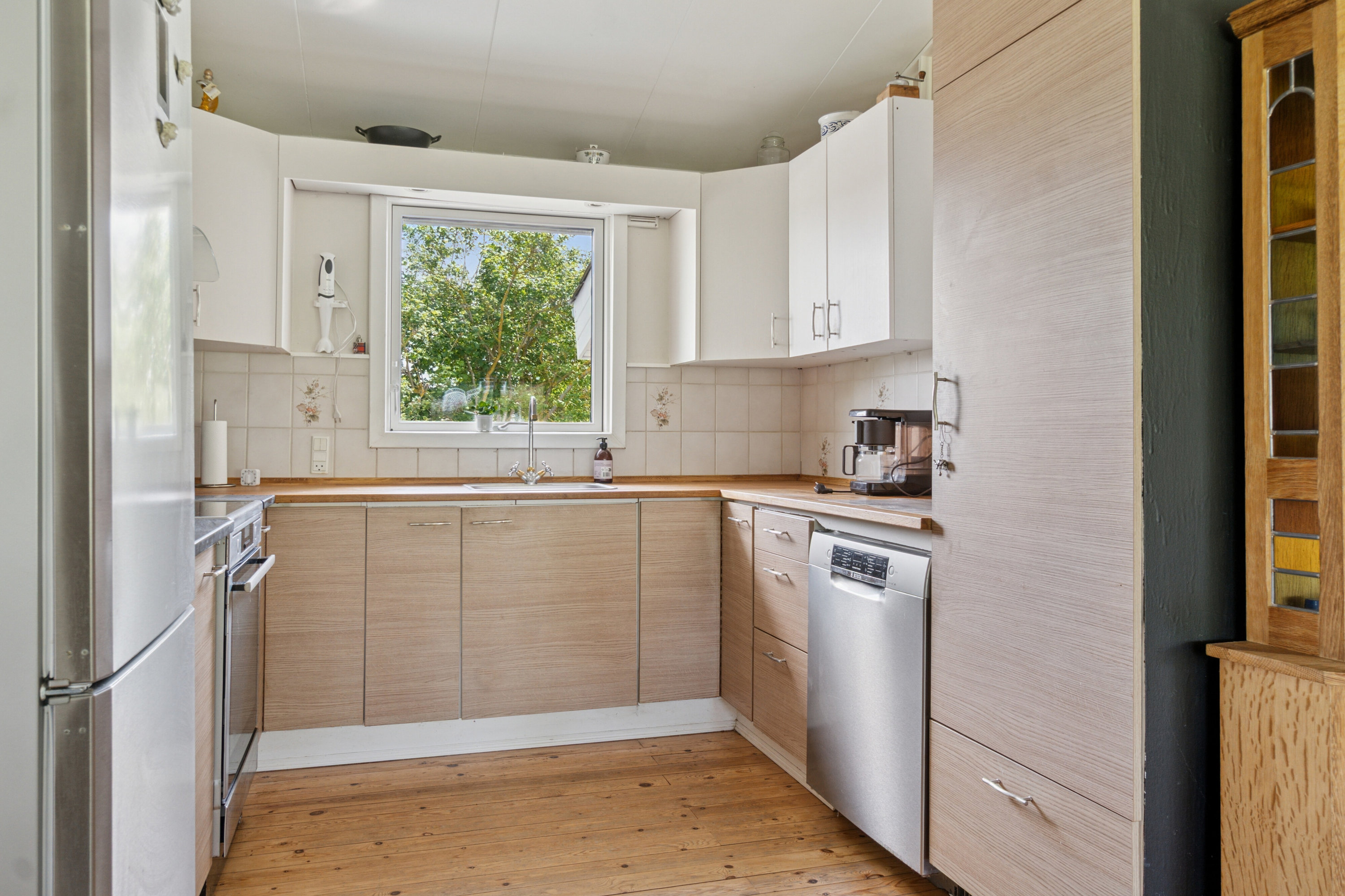 Fremhævet køkken billede i fuldskærmstilstand. Billede af Sortmejsevej 6, Ll Kongsmark, 4200 Slagelse