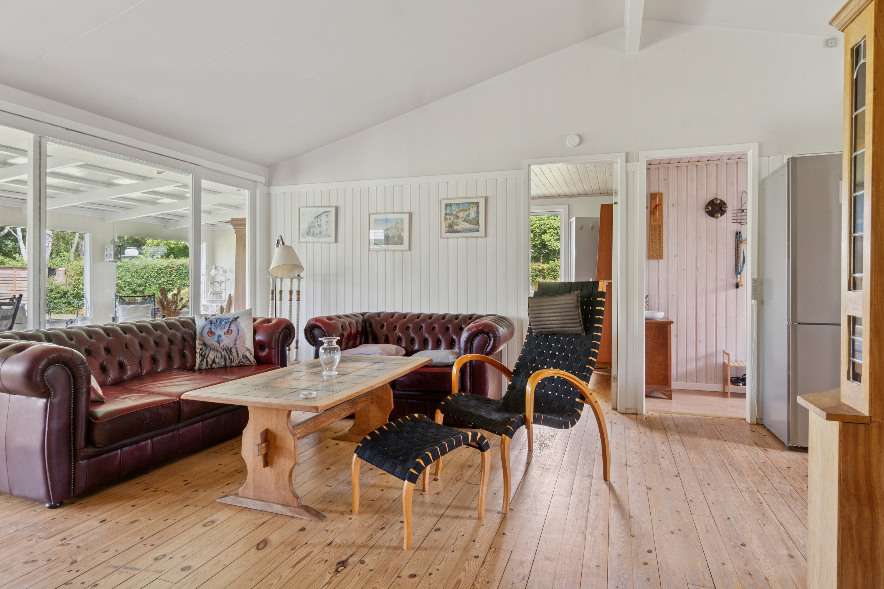 Fremhævet stue billede i fuldskærmstilstand. Billede af Sortmejsevej 6, Ll Kongsmark, 4200 Slagelse