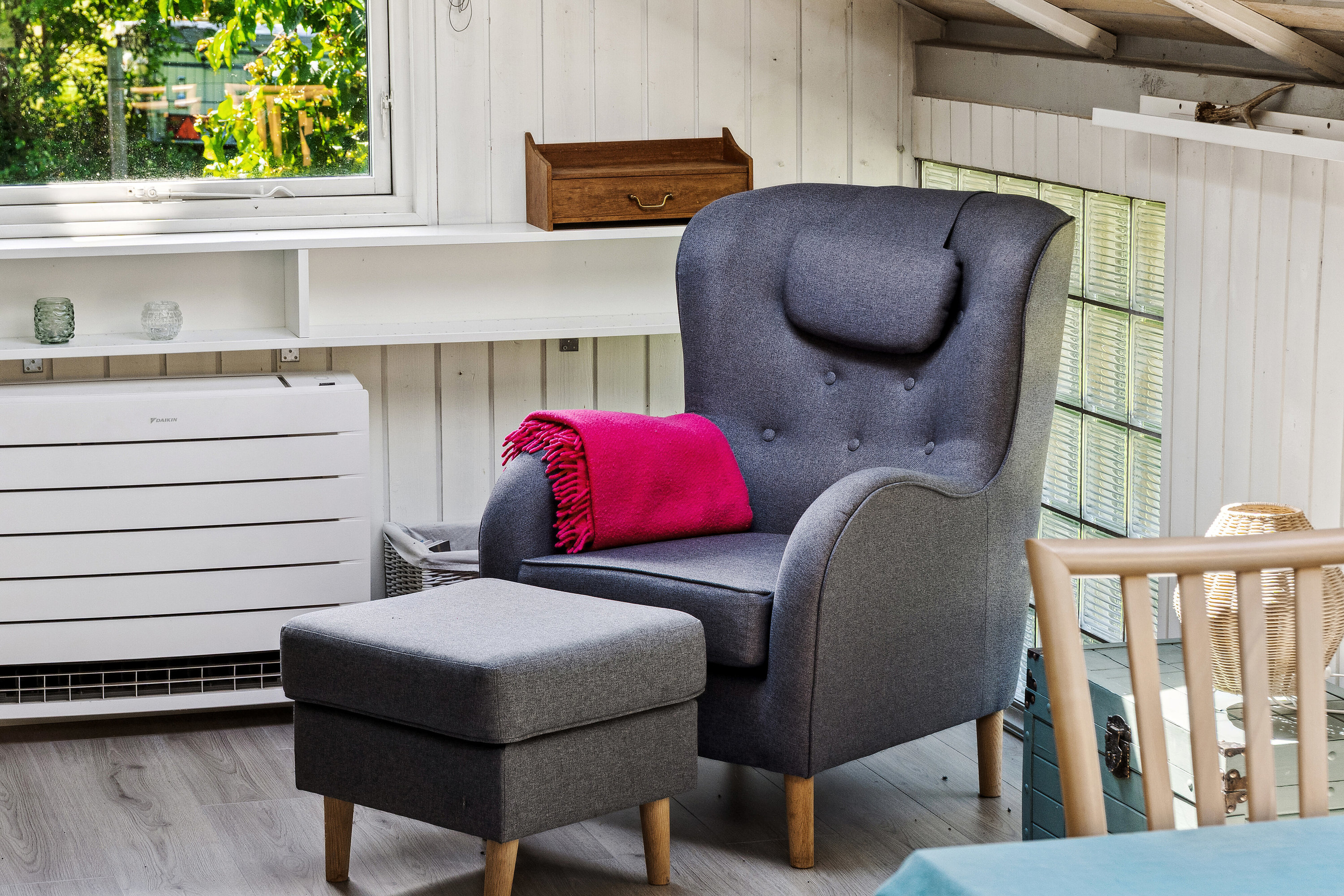 Fremhævet stue billede i fuldskærmstilstand. Billede af Forchhammervej 13, Nyrup, 4500 Nykøbing Sj