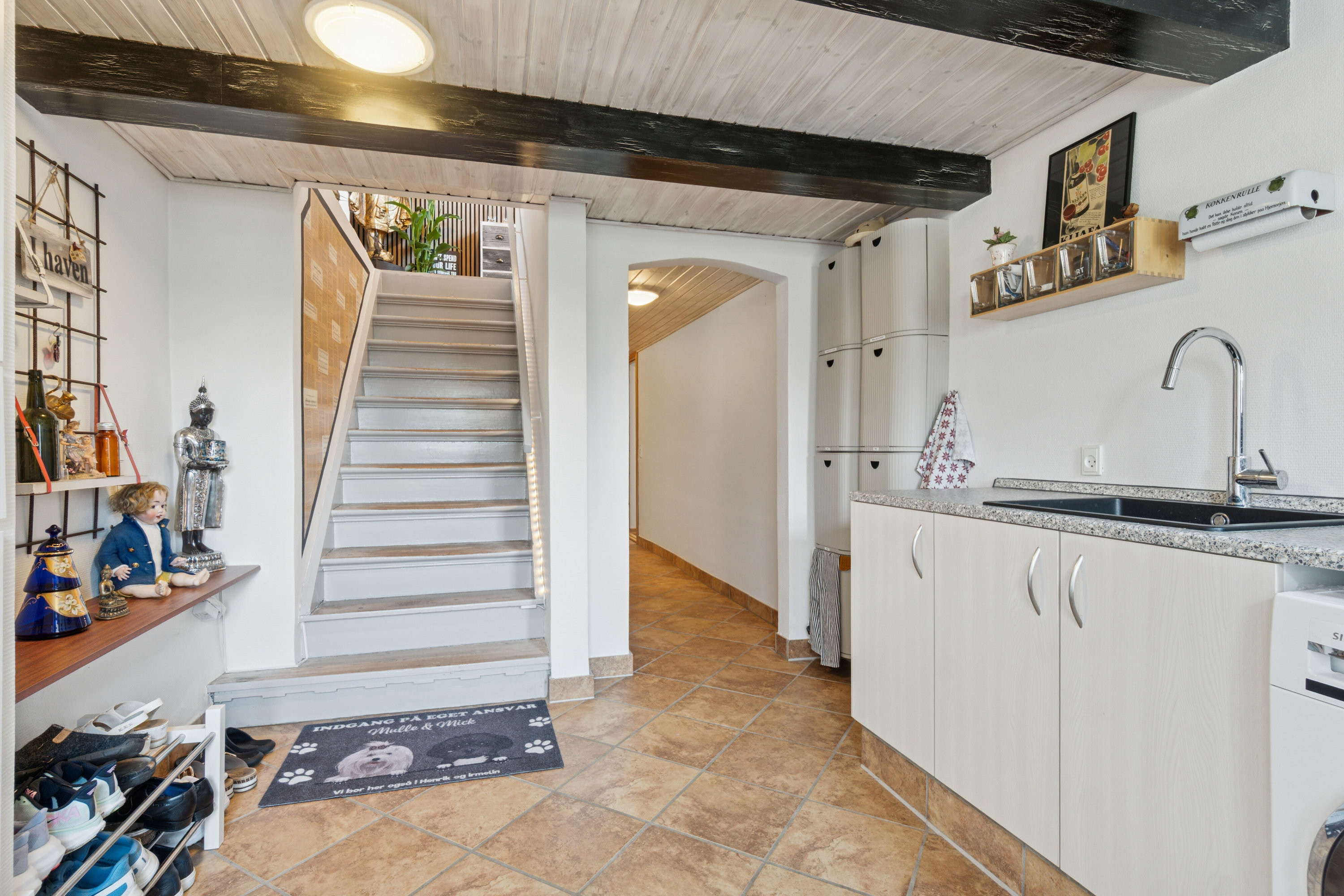 Fremhævet trappe billede i fuldskærmstilstand. Billede af Skovalle 3, 8783 Hornsyld